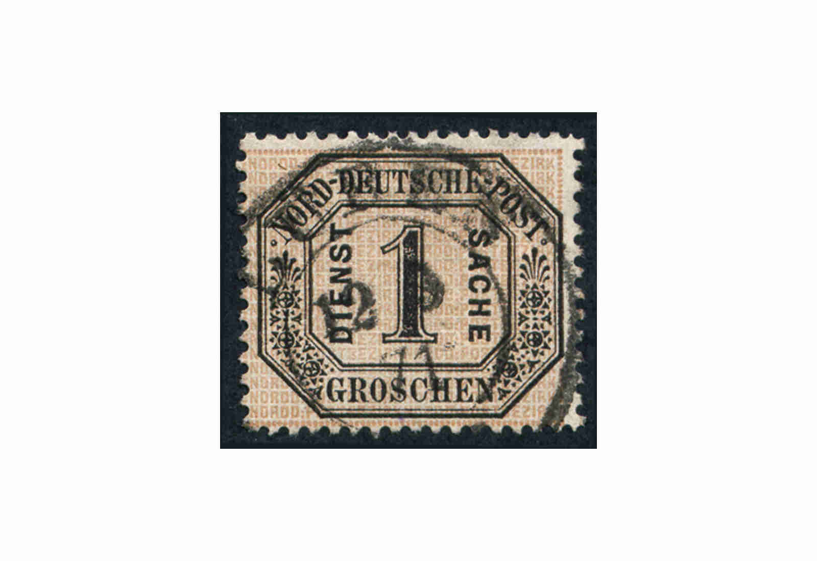 Briefmarke Altdeutschland Norddeutscher Bund Dienstmarke 1870 Michel Nr. D 4 gestempelt