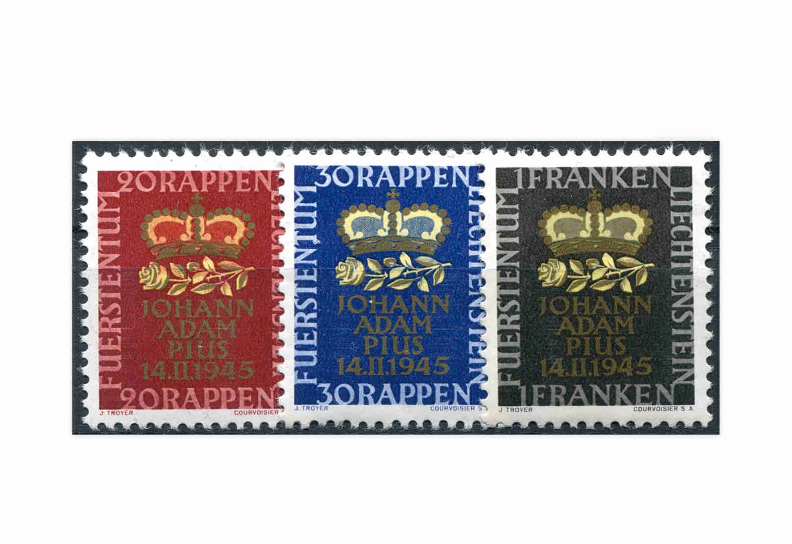 Liechtenstein Mi.Nr. 240/42 gest.