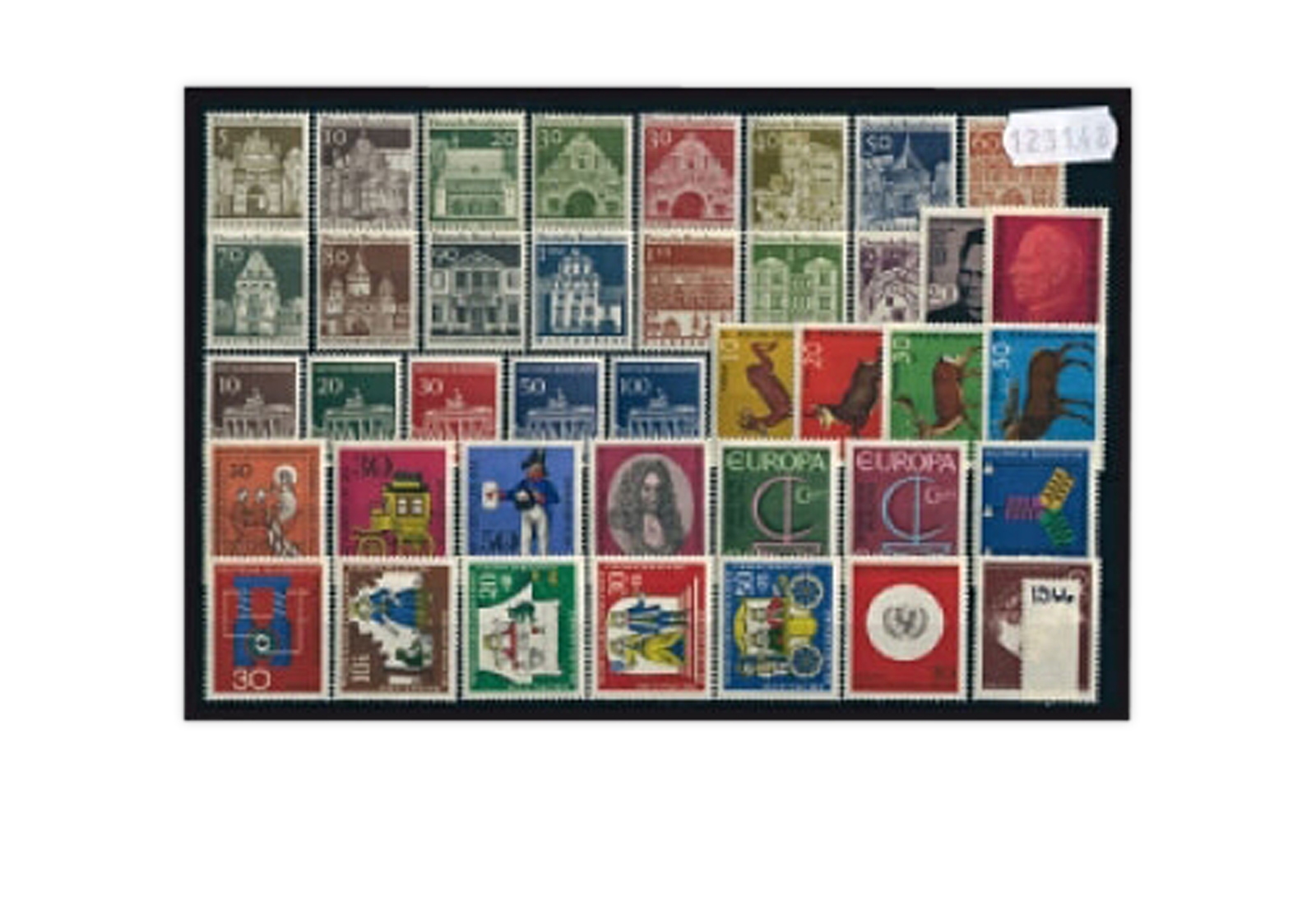 BRD Jahrgangsatz 1966 Mi.Nr. 489-528 postfrisch