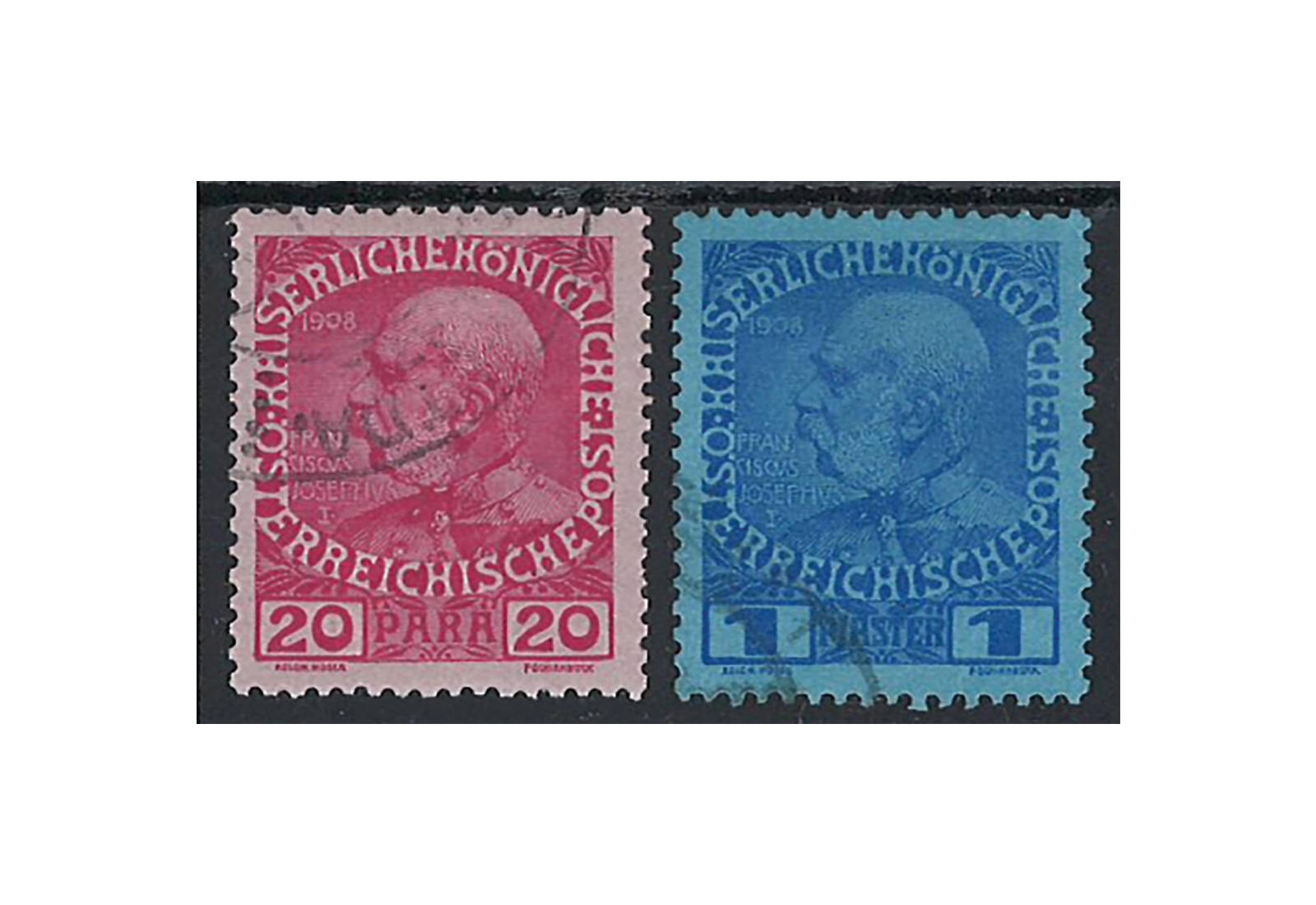 Levante Franz Joseph 1914 Mi.Nr. 62-63 **