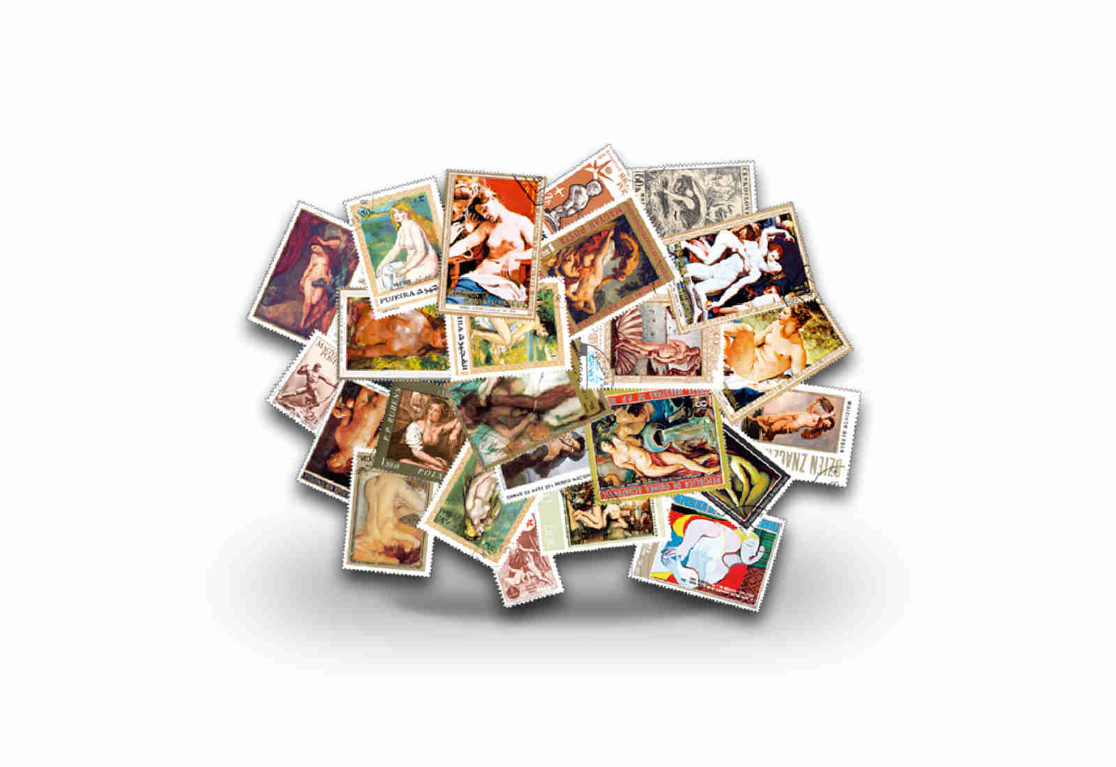 Briefmarken Motiv-Paket Akte Kollektion
