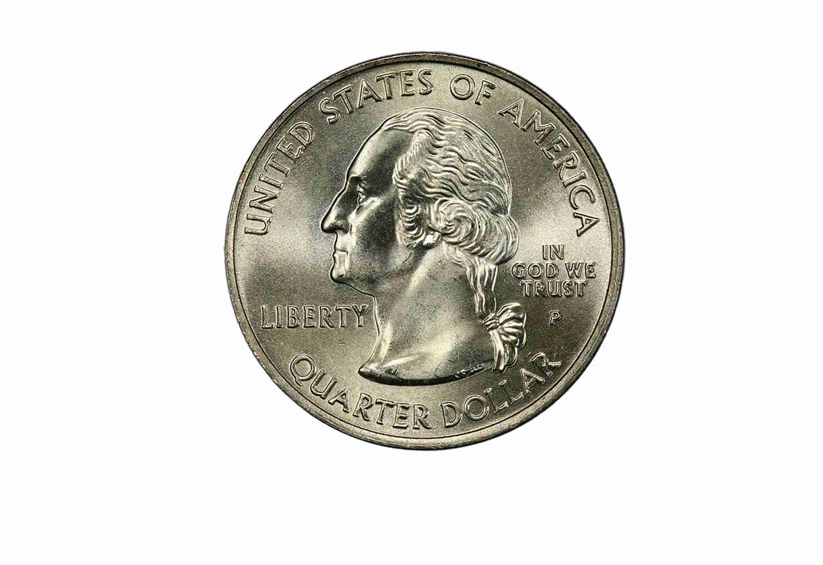 Quarter Dollar 2006 USA Nevada Prägestätte P