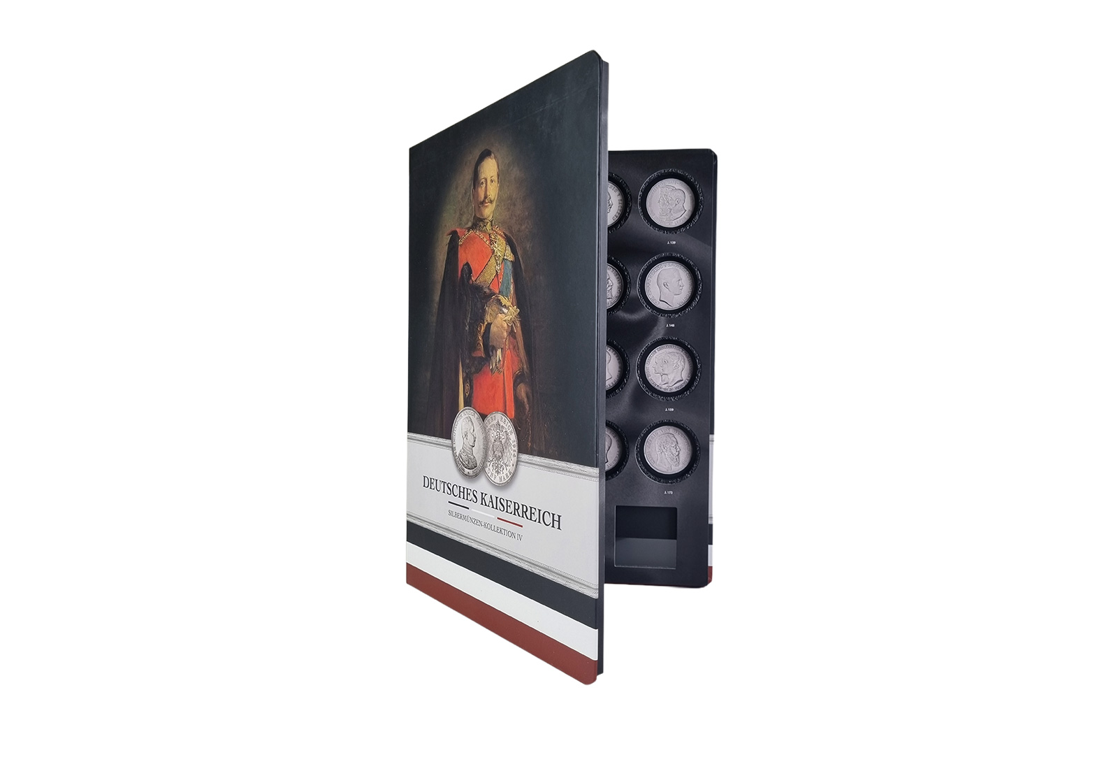 Album "Deutsches Kaiserreich" für 5 Mark (Kollektion 4)