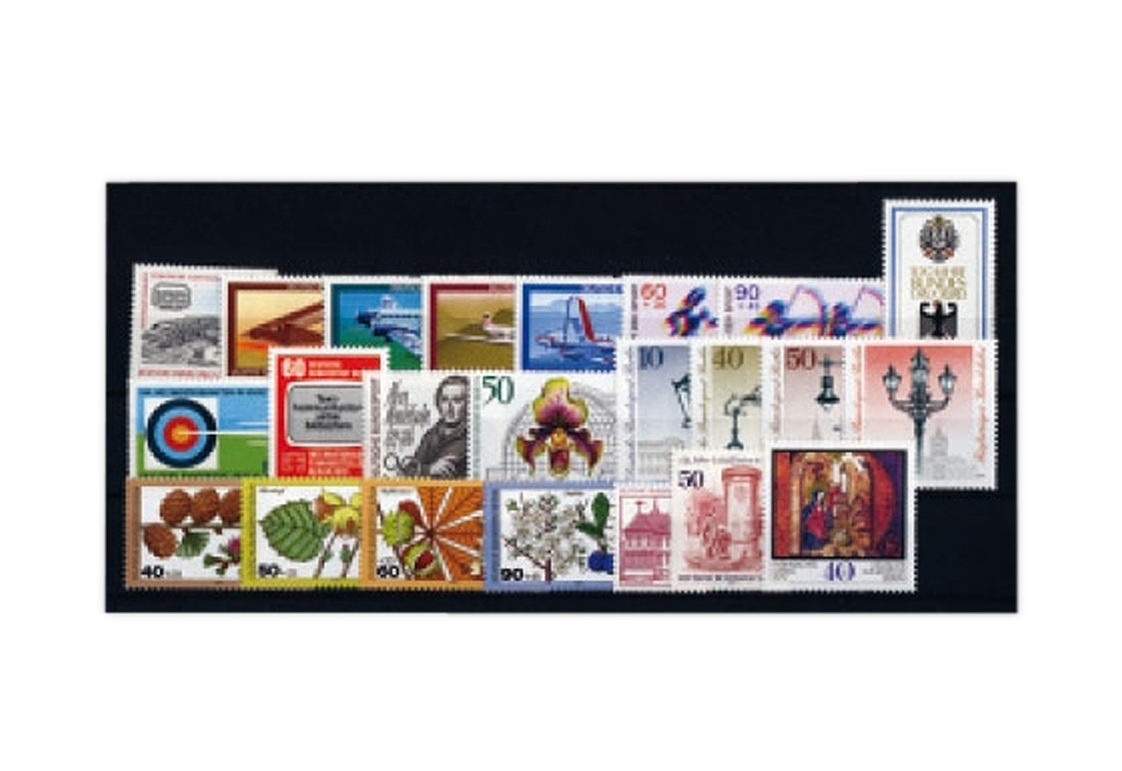 Briefmarken Berlin Jahrgang 1979 Michel-Nr. 591-613 postfrisch