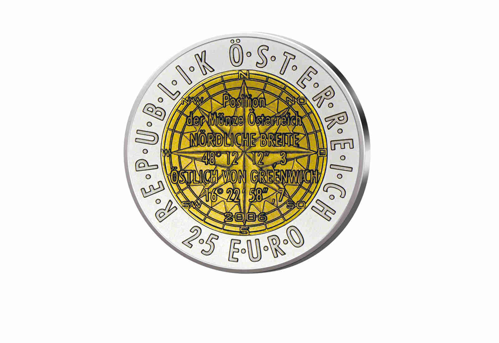 25 Euro 2006 Österreich Satellitennavigation hgh