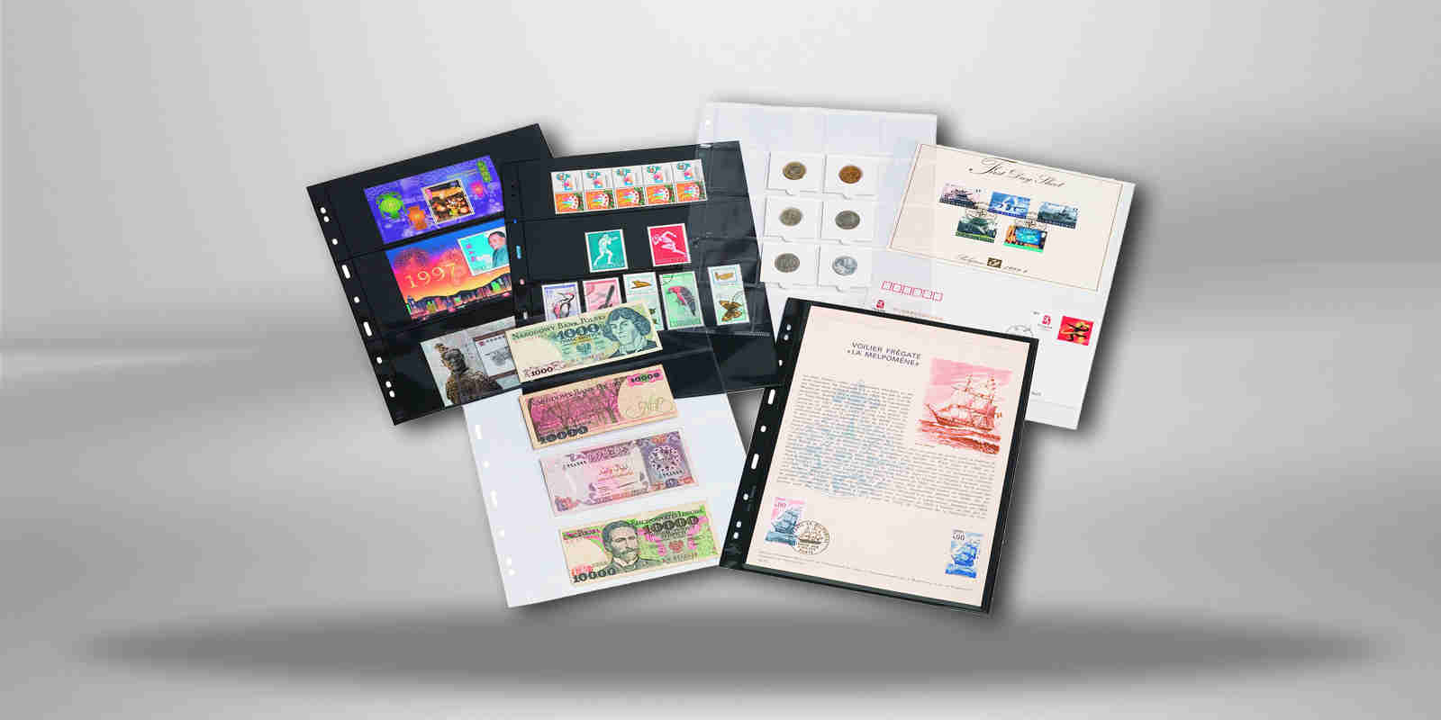 Hüllen GRANDE für Briefmarken