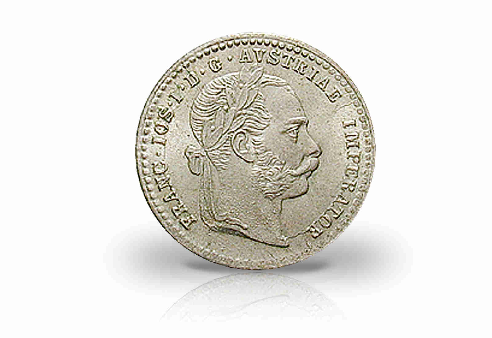10 Kreuzer 1868-1872 Kaiserreich Österreich Franz Joseph I.