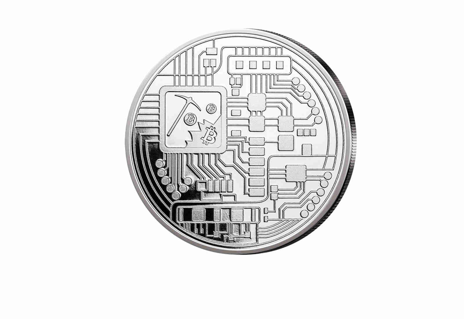 1 oz Silberausgabe Bitcoin