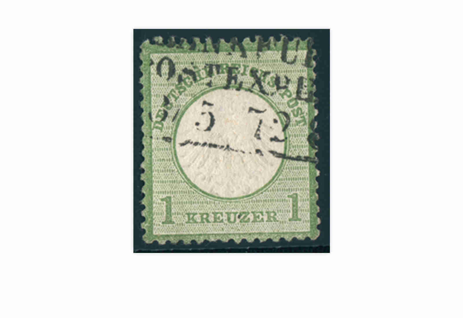 Briefmarke Deutsches Reich Brustschild 1872 Michel-Nr. 7 gestempelt