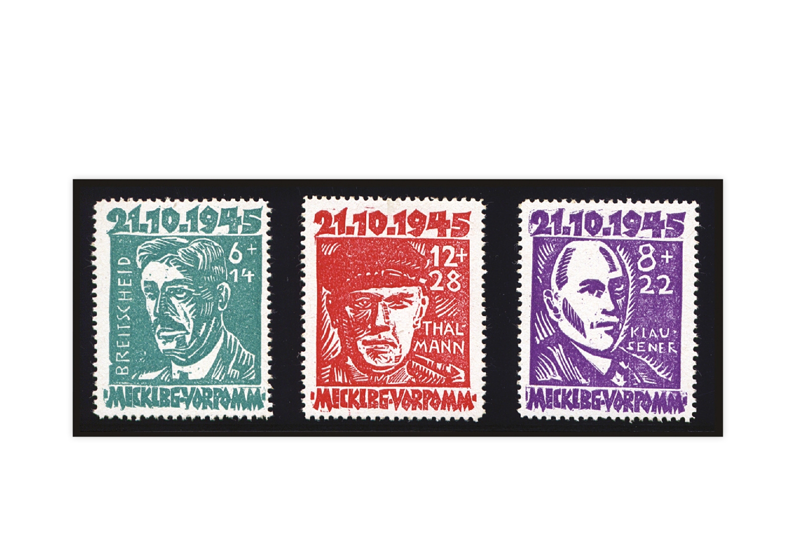 Sowjetische Besatzungszone Mi.Nr. 20/22 postfrisch