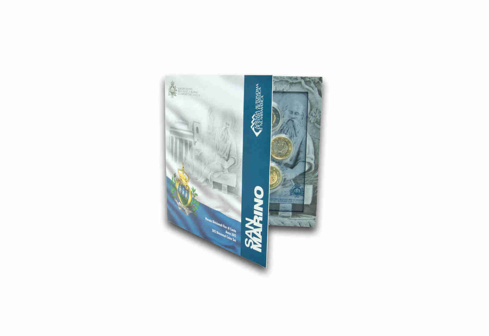 Kursmünzensatz 2012 San Marino st im Blister