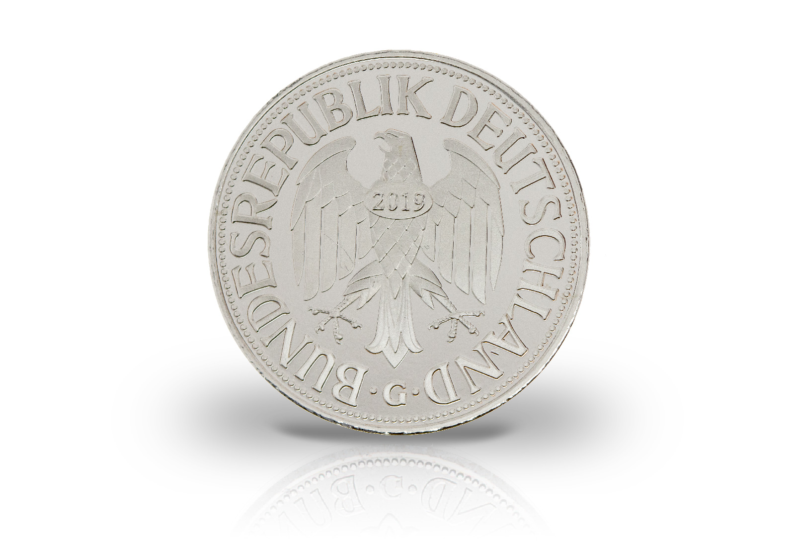 2 DM 1951 BRD Neuprägung Ahrens Pragestätte G