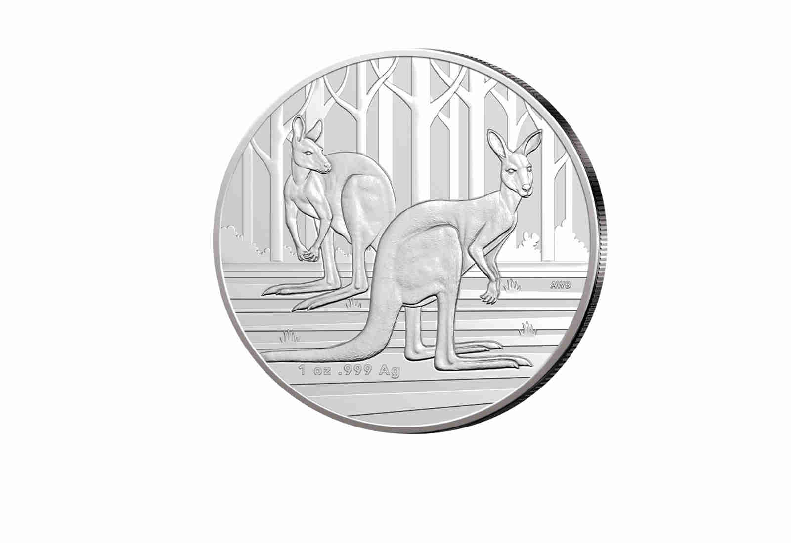 Känguru 1 oz Silber 2024 Australien RAM