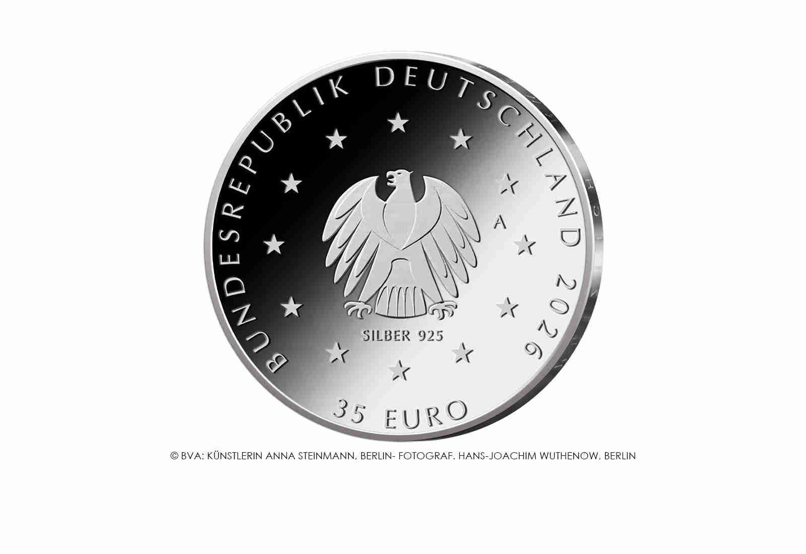 35 Euro 2026 Deutschland Margot Friedländer PP