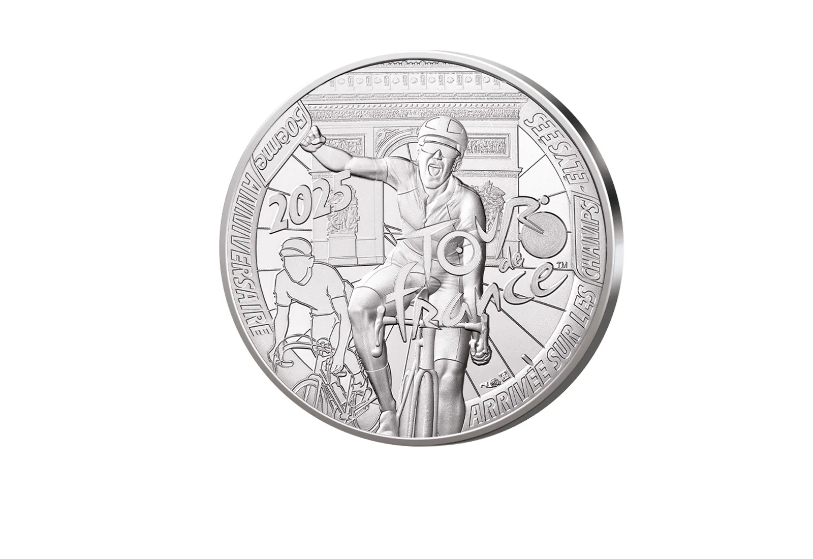 10 Euro 2025 Frankreich Tour de France st