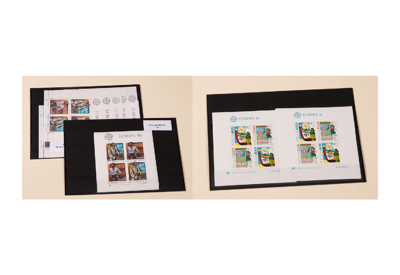 Briefmarken CEPT 10 verschiedene Blocks postfrisch per 20 Stück