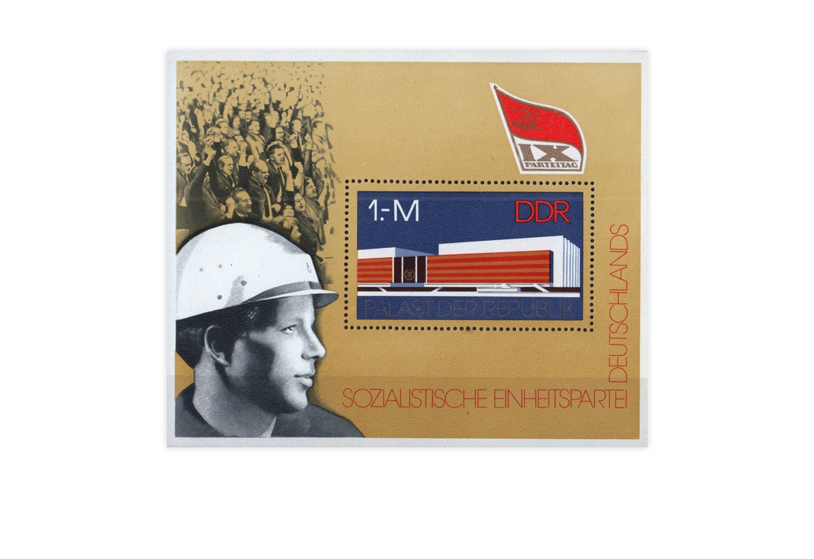 DDR Block 45 Palast der Republik postfrisch