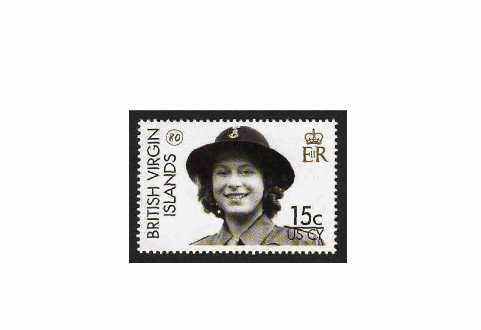 Briefmarken British Virgin Islands 5 verschiedene Marken