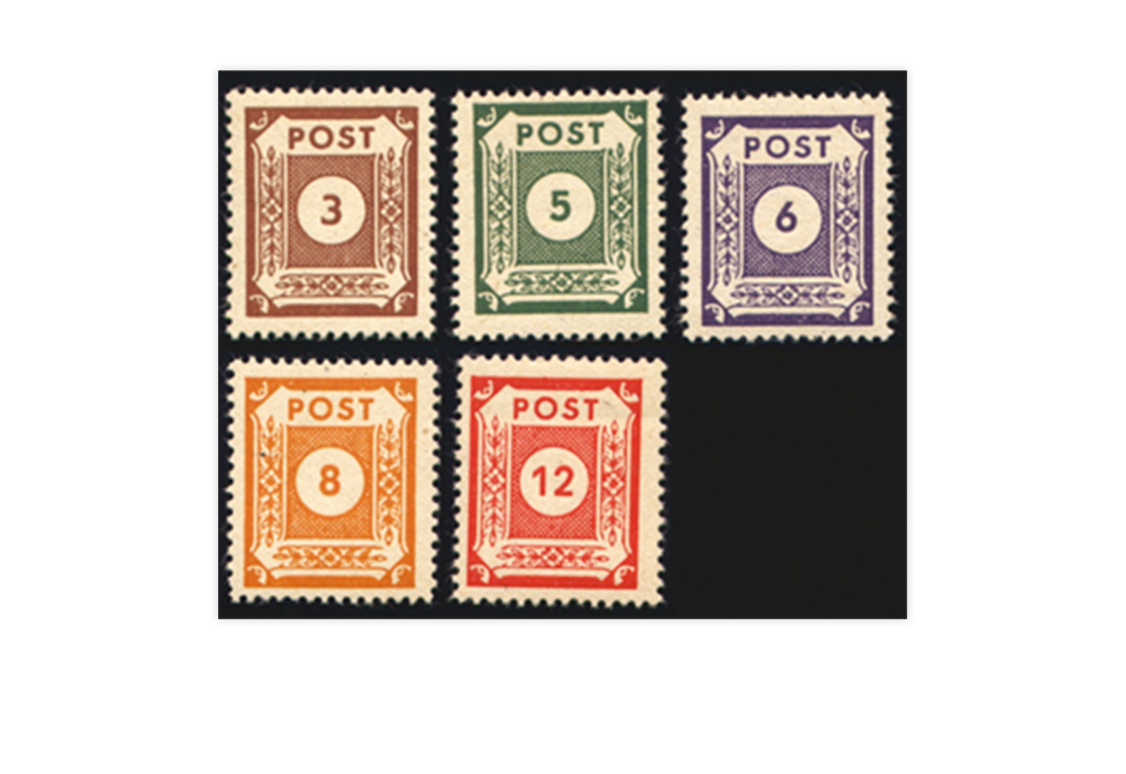 SBZ Michel 56 / 60 postfrisch