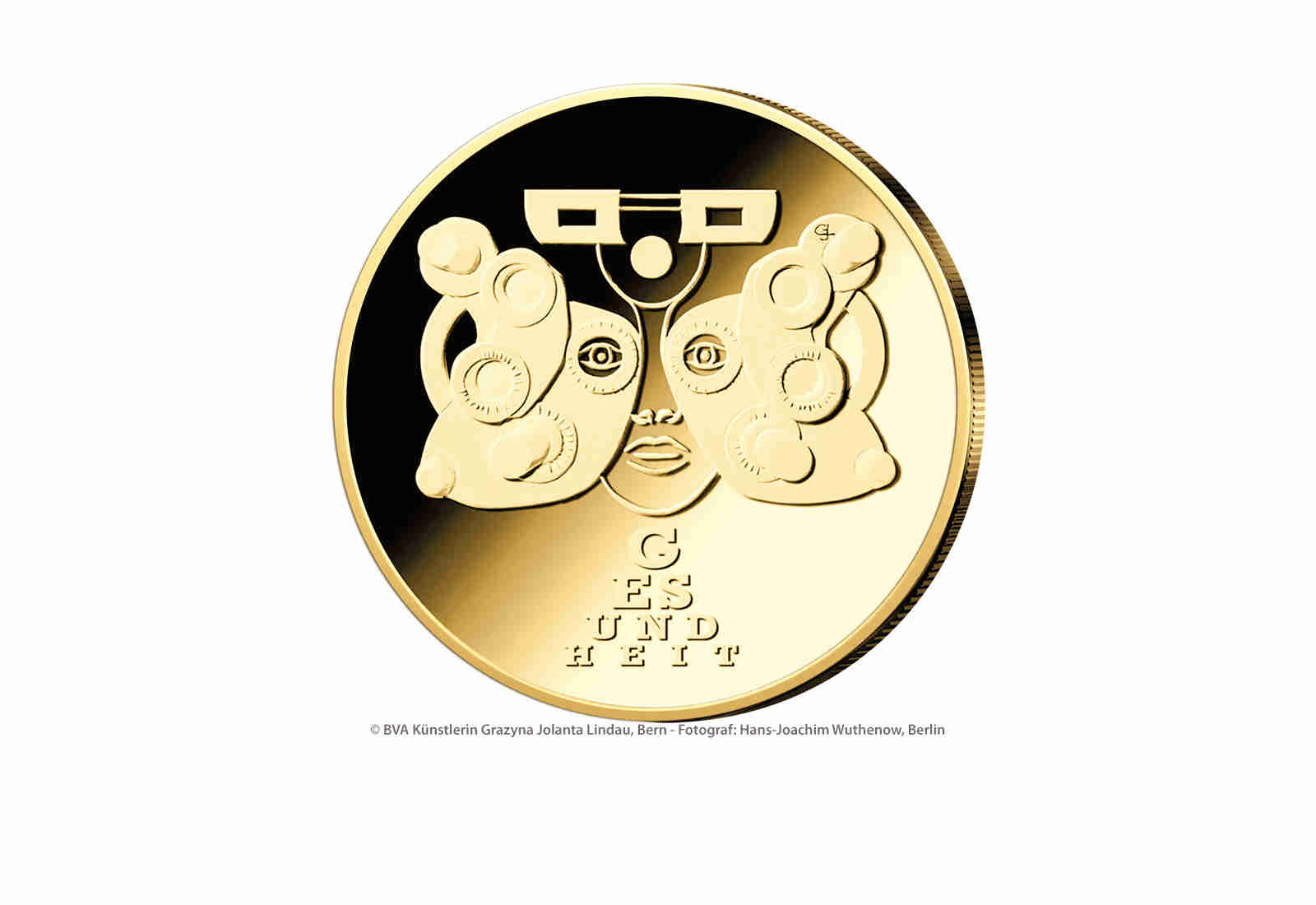 50 Euro 2025 Deutschland Gold Gesundheit Prägestätte G (Karlsruhe)