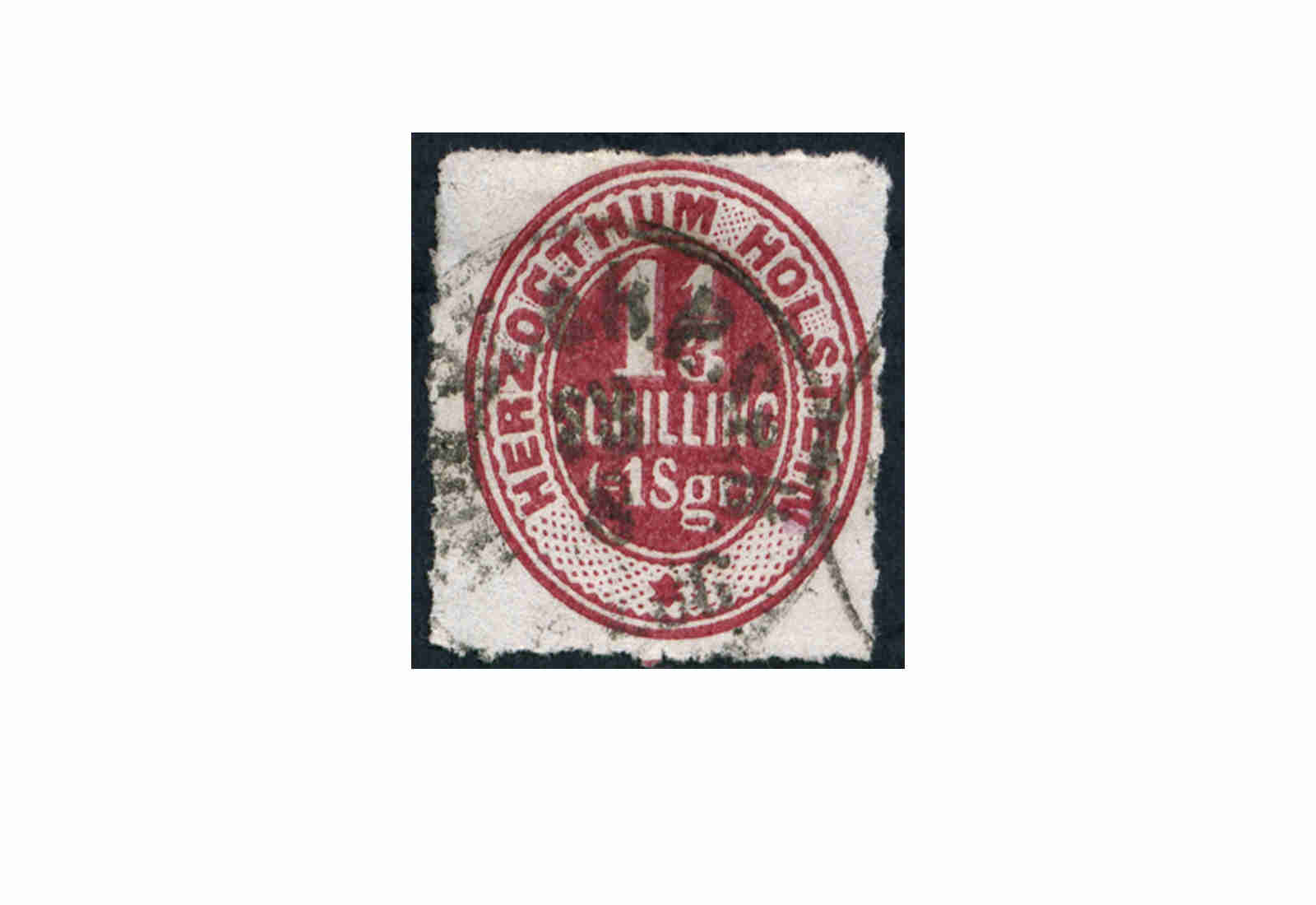 Briefmarke Altdeutschland Schleswig-Holstein Freimarke 1865-1866 Michel-Nr. 23 gestempelt