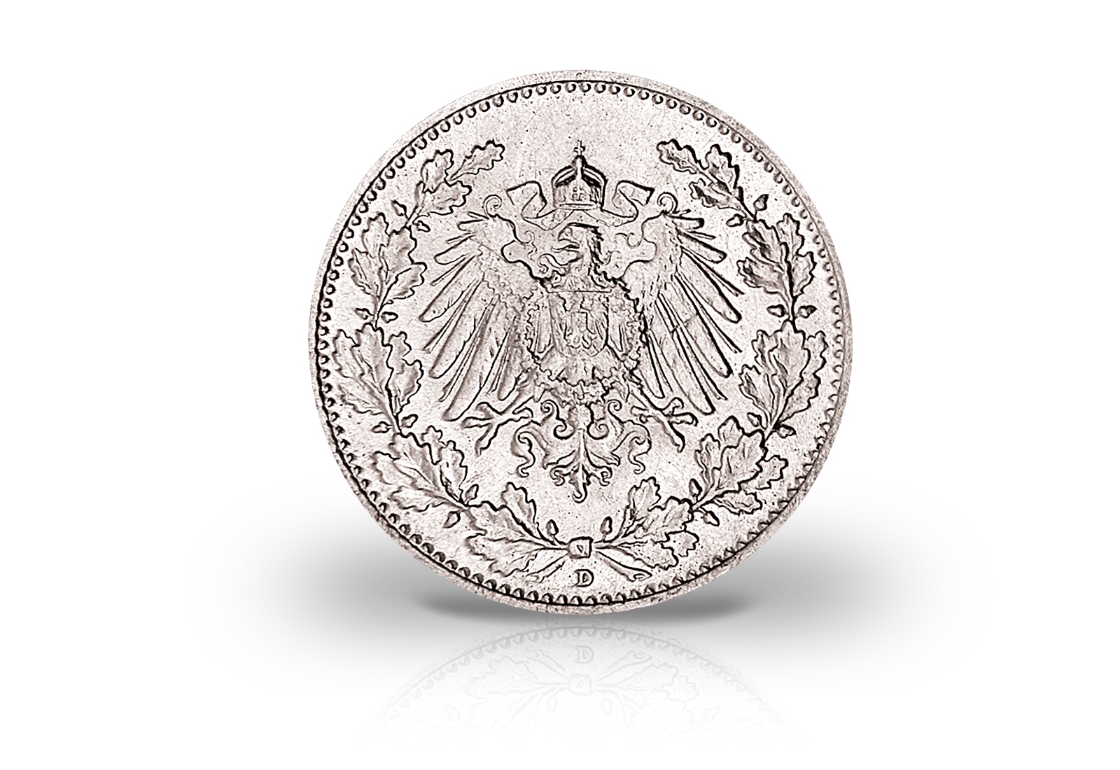 1/2 Mark Silber 1905-1919 Deutsches Kaiserreich