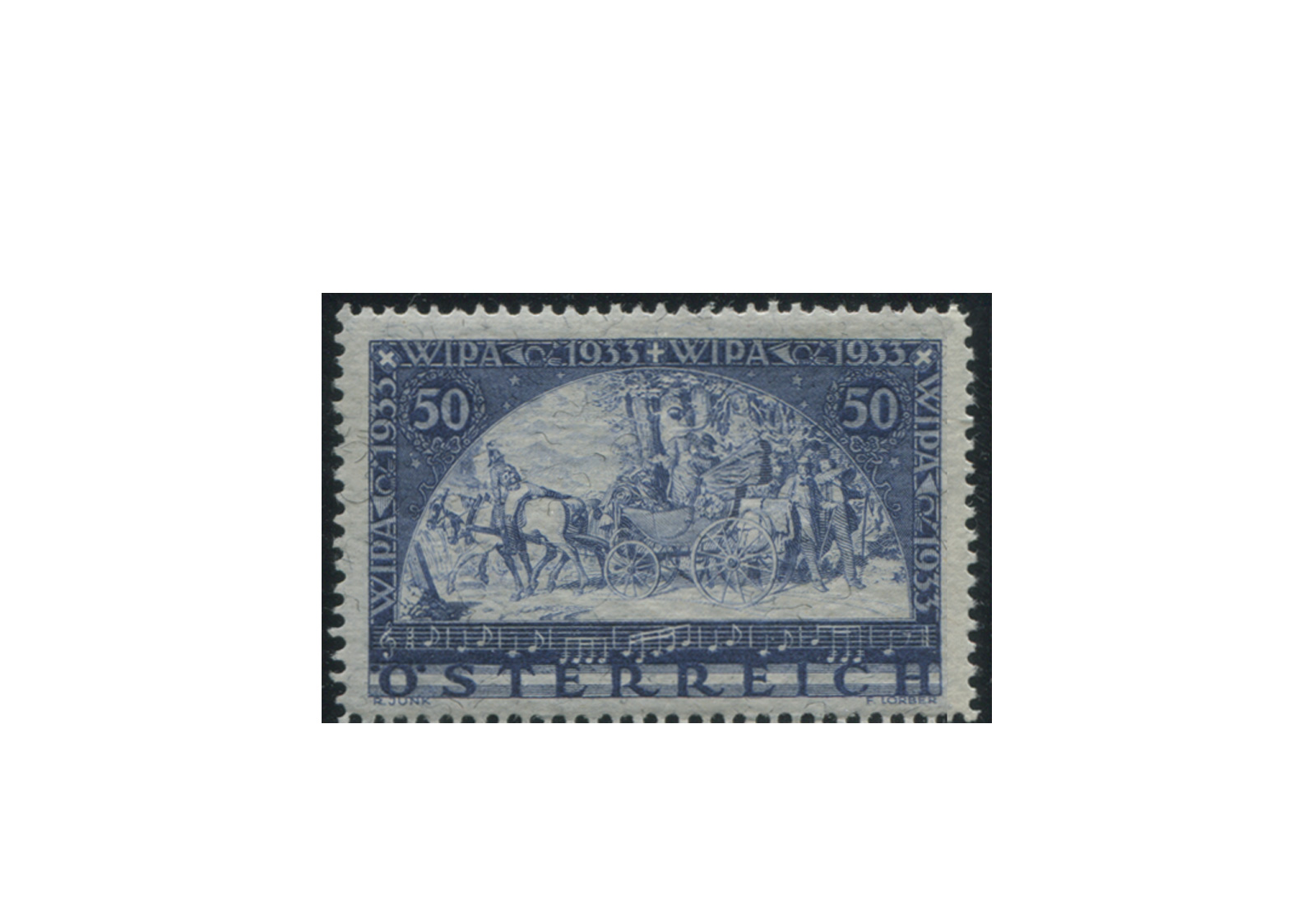 Briefmarke Österreich 1933 WIPA Michel-Nr. 556 C postfrisch