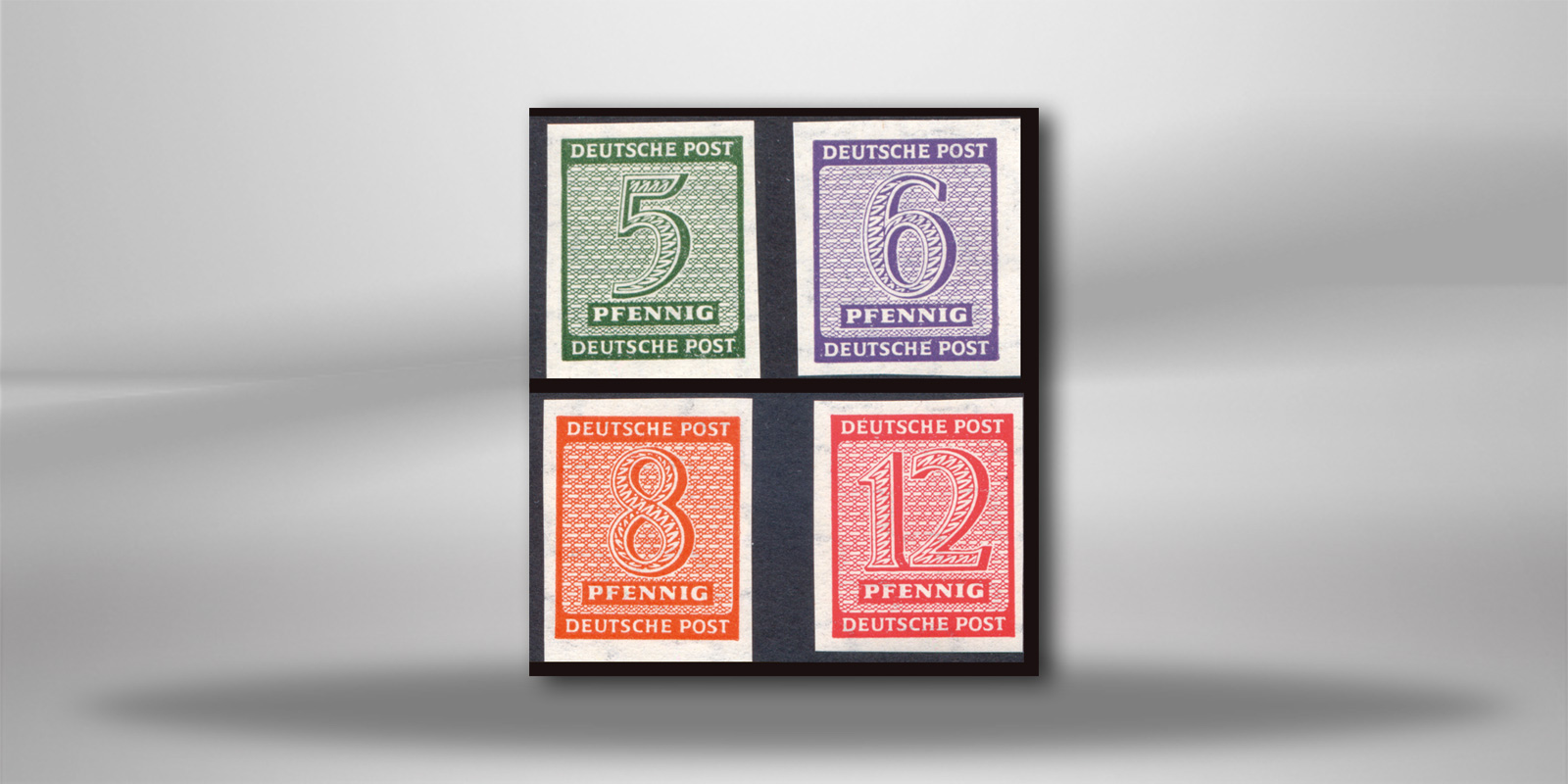 SBZ Mi.Nr. 116 Y/119 Y postfrisch