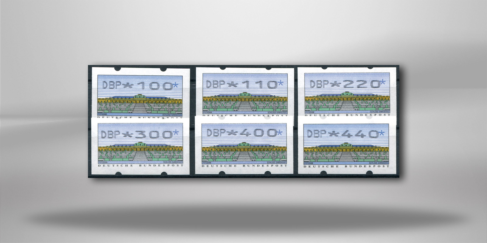 BRD ATM 2.2.1. VS 4 postfrisch 6 Werte