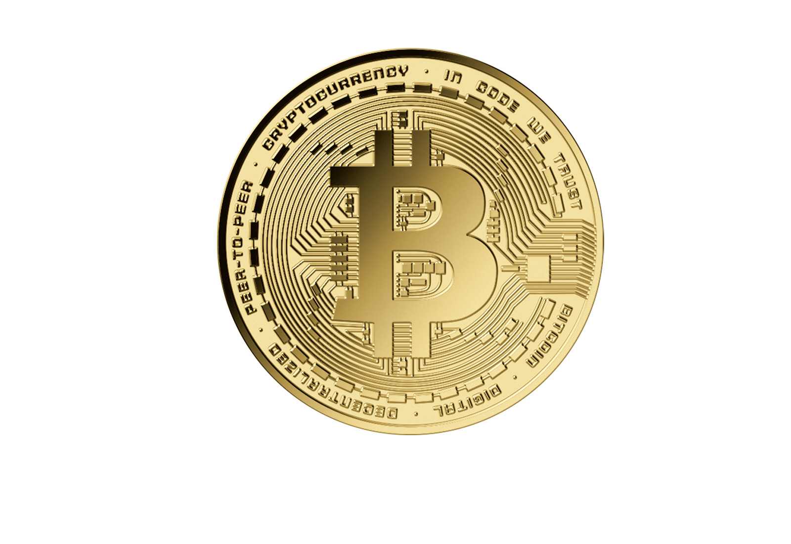 Goldcard Motiv Bitcoin 999/1000 Gold