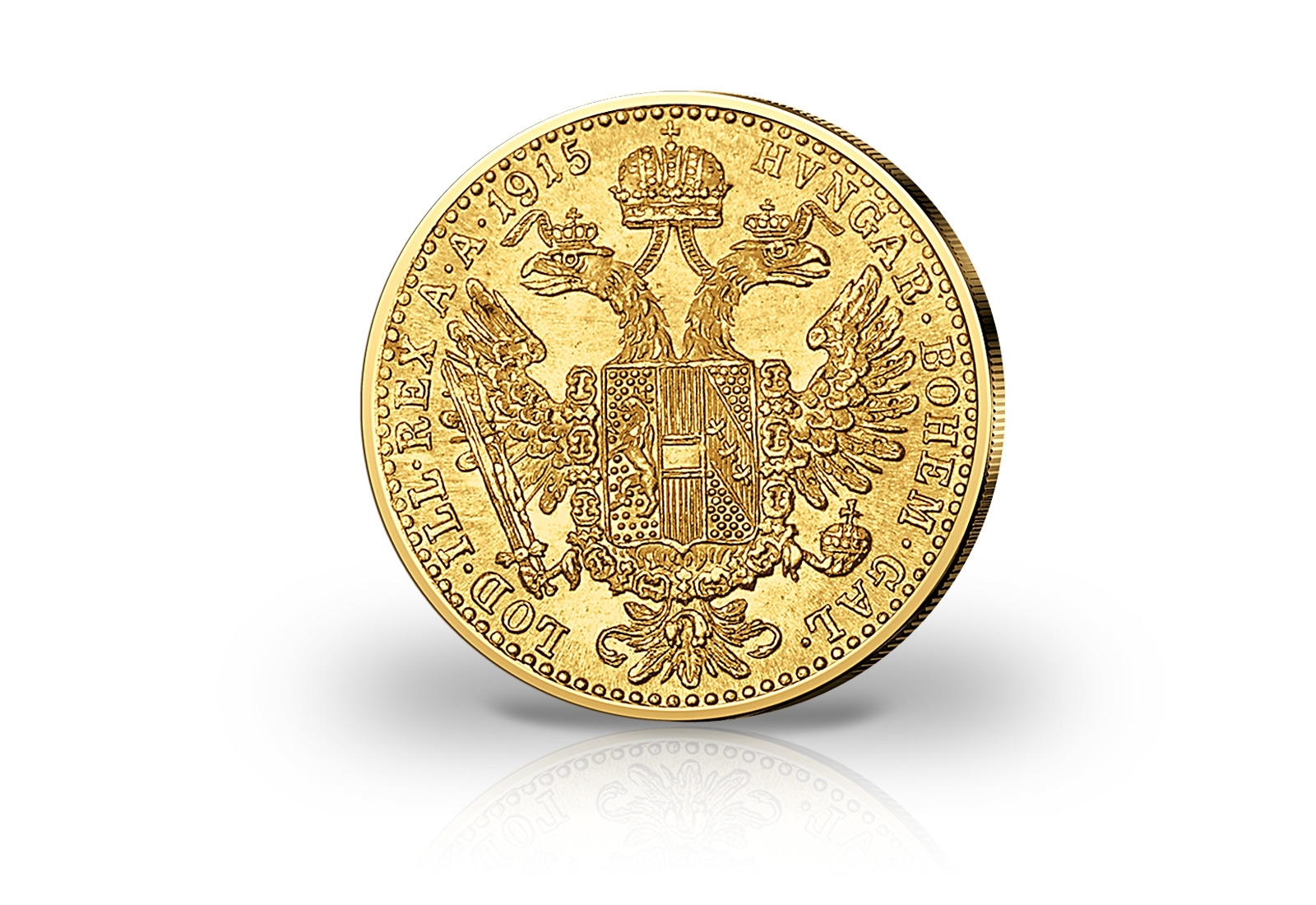 1 Dukat Goldmünze 1915 Österreich Franz Joseph I.