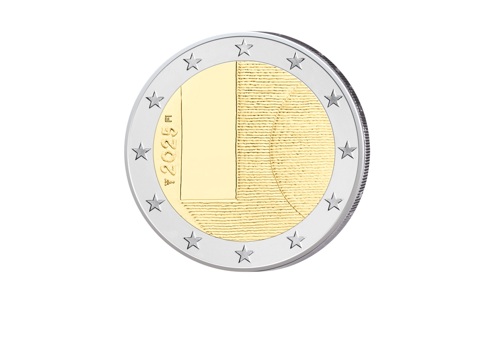 2 Euro 2025 Finnland Diplomatie und Außenpolitik bfr. 
 