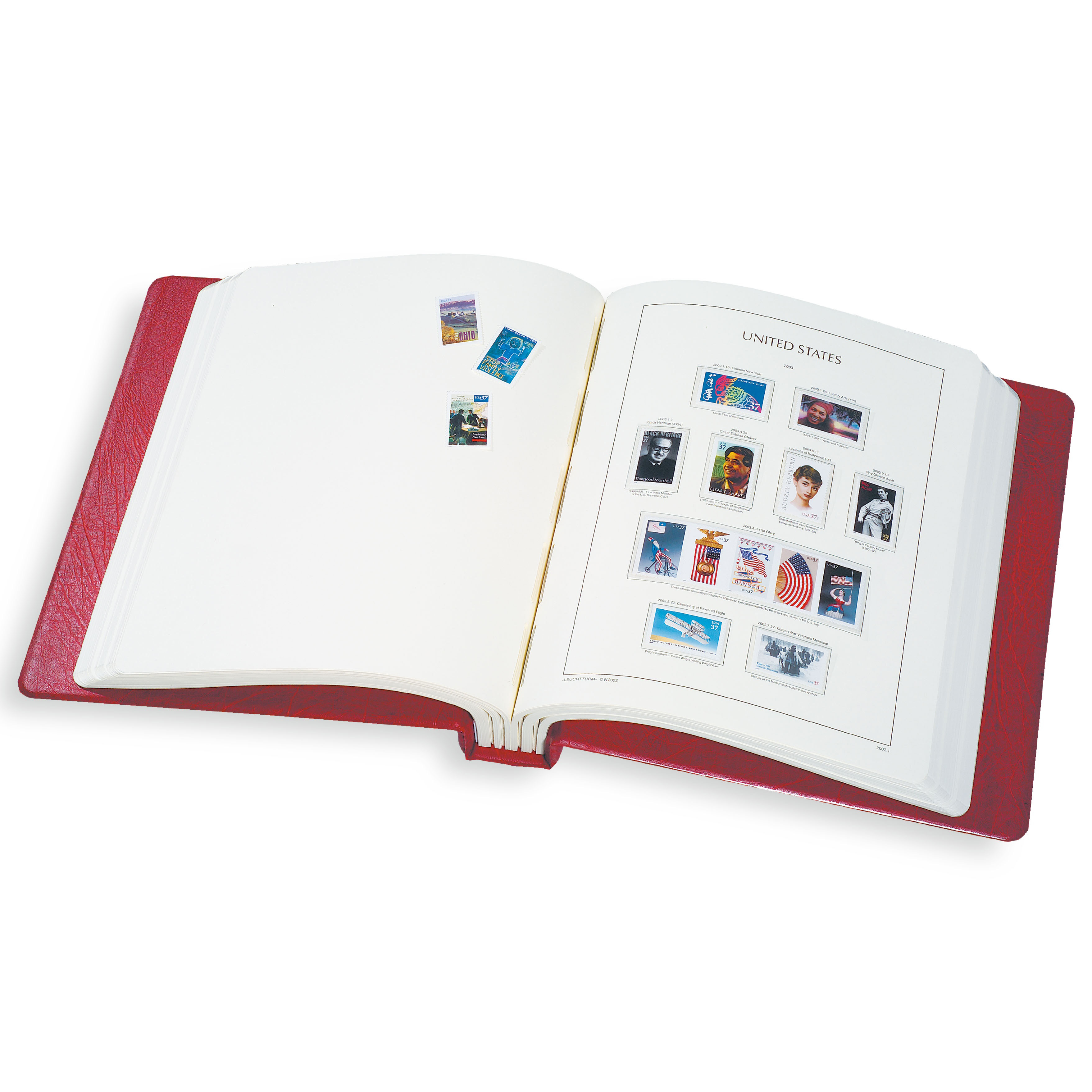 Drehstabbinder Perfect DP "USA" (rot)