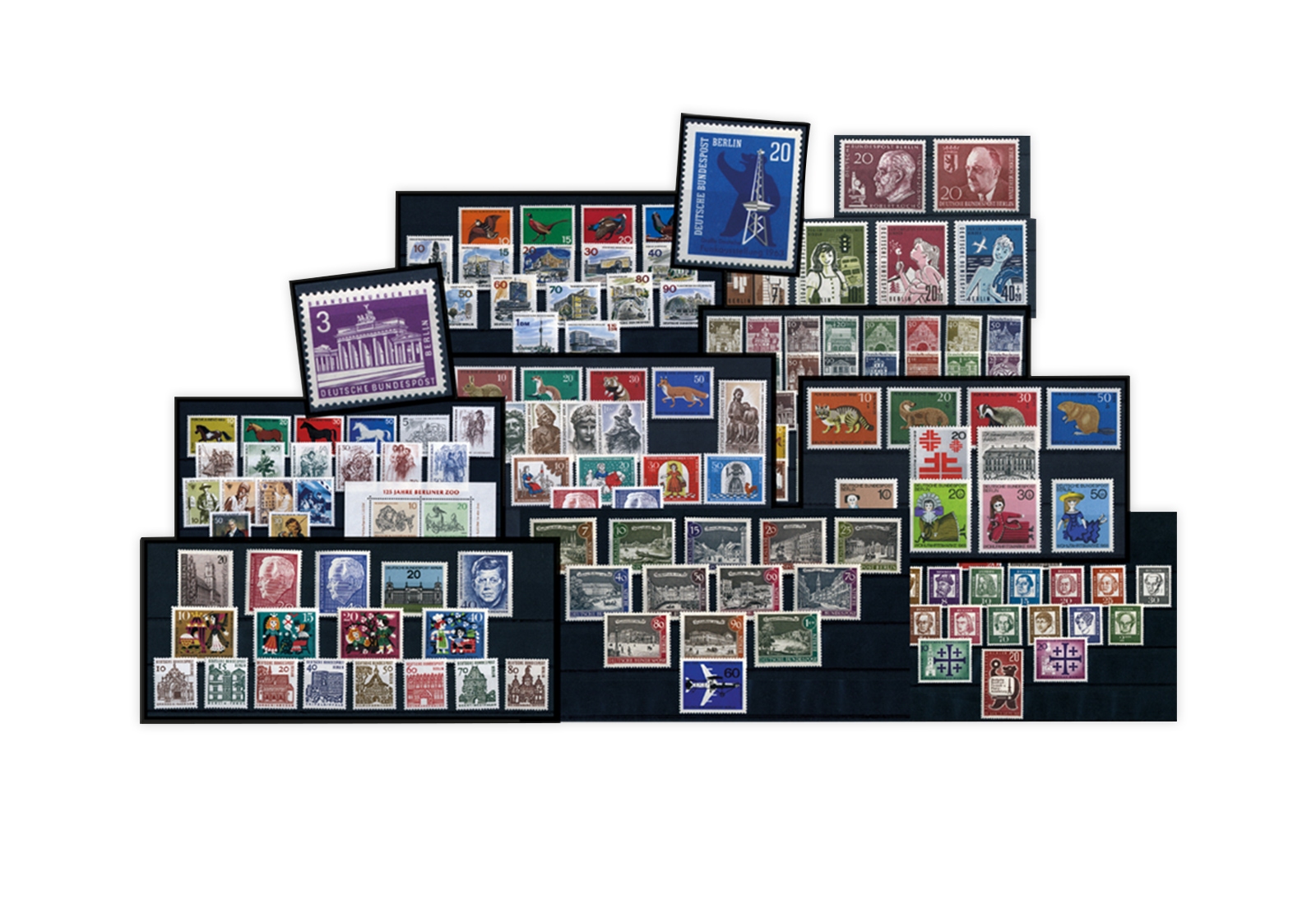 Berlin Jahrgänge 1960-1969 Sparpaket komplett Mi.Nr.191-352 **