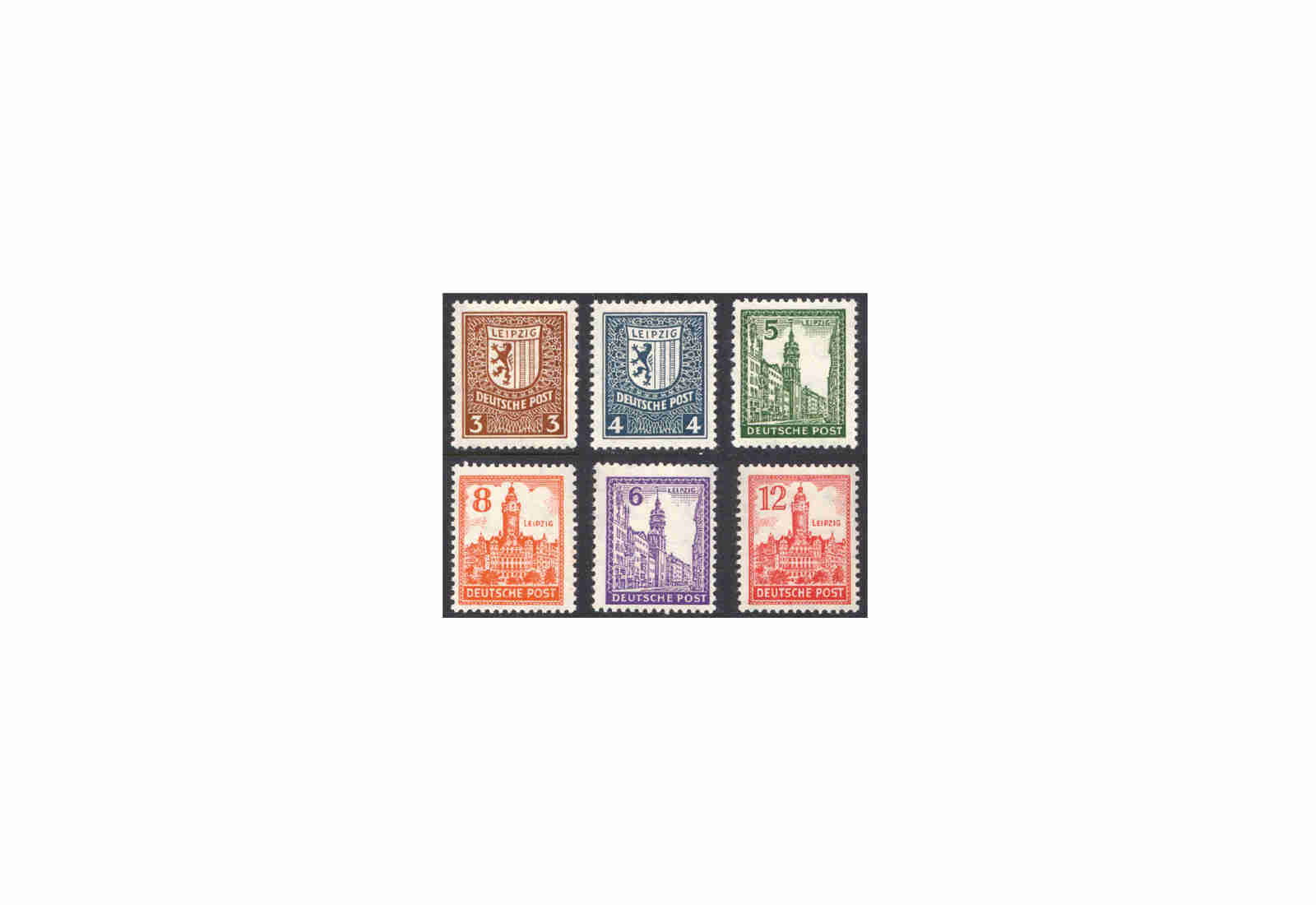 SBZ Mi.Nr. 150/155 Y postfrisch