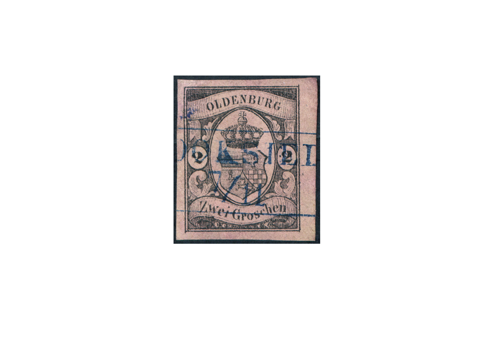 Briefmarke Altdeutschland Oldenburg Freimarke 1859-1861 Michel-Nr. 7 gestempelt