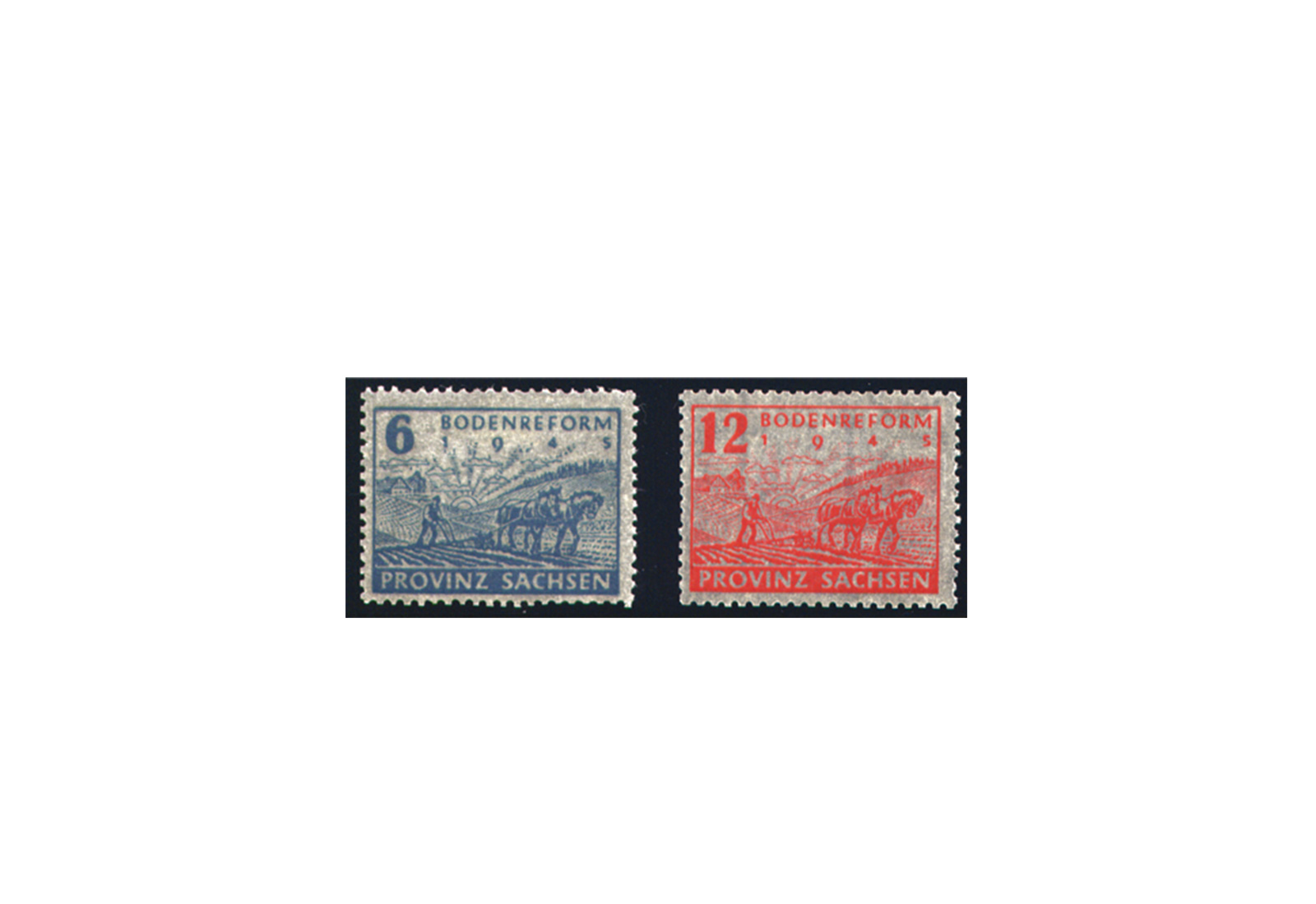 Briefmarken SBZ 1946 Michel-Nr. 90/91 postfrisch