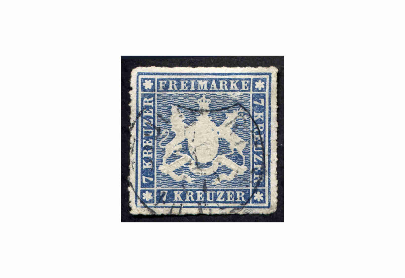 Briefmarke Altdeutschland Württemberg Freimarke 1868 Michel-Nr. 35 gestempelt