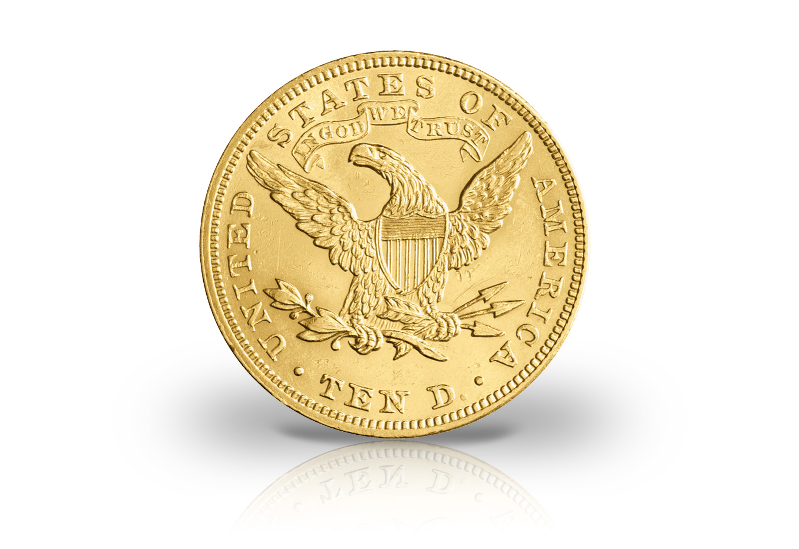 10 Dollar USA 1881-1899 Liberty Head 900er Gold