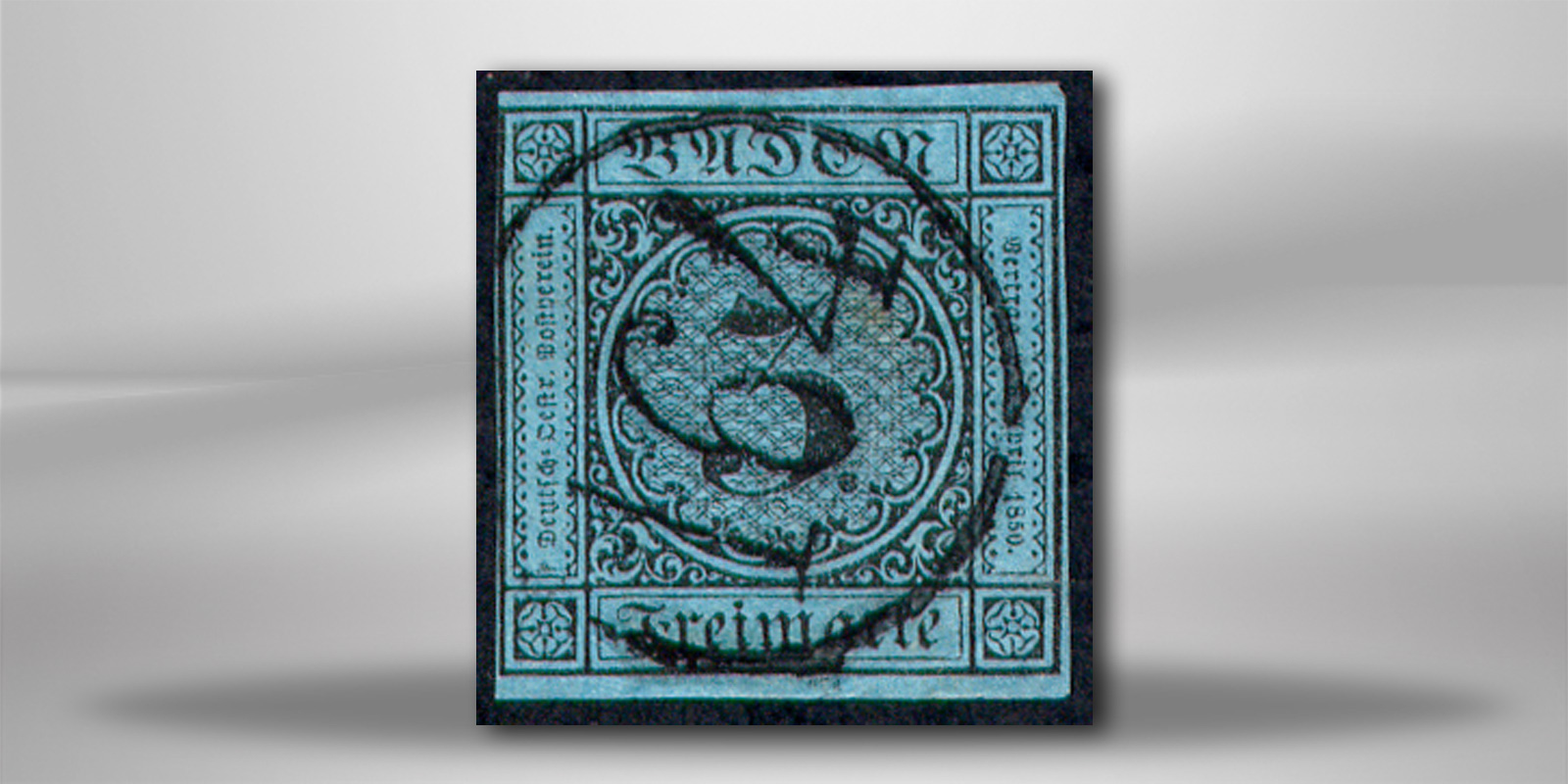 Briefmarke Altdeutschland Baden Freimarke 1858 Michel-Nr. 8 gestempelt 
 