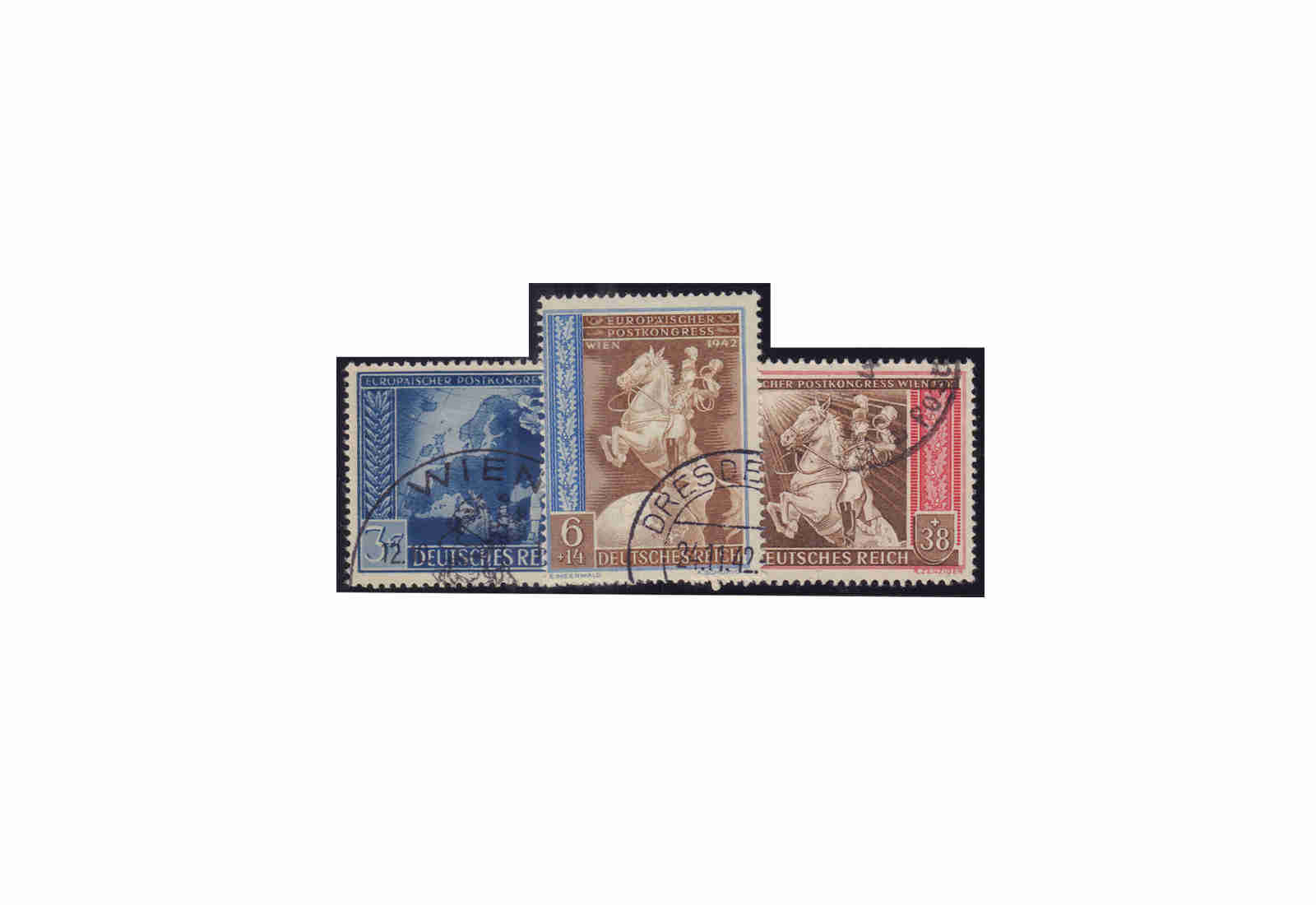 DR Mi.Nr. 820-822 gest.