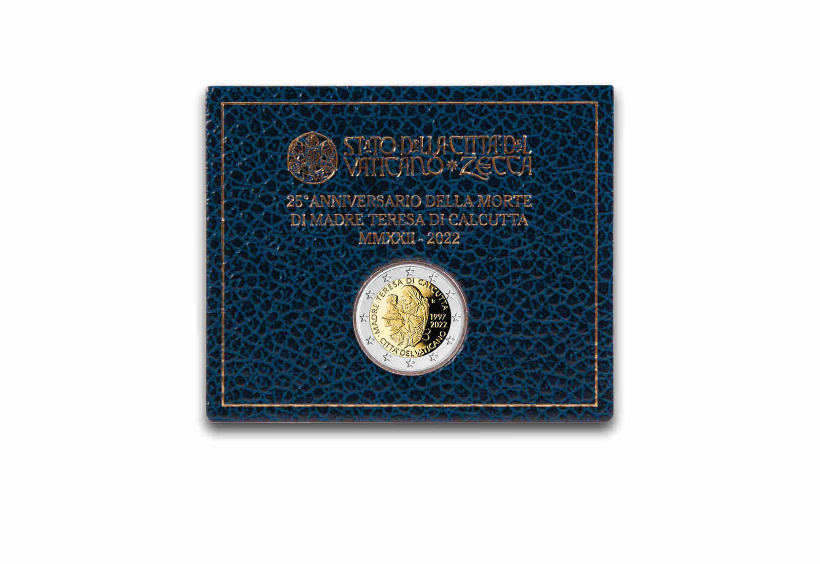 2 Euro 2022 Vatikan 25. Todestag Mutter Teresa in Coincard