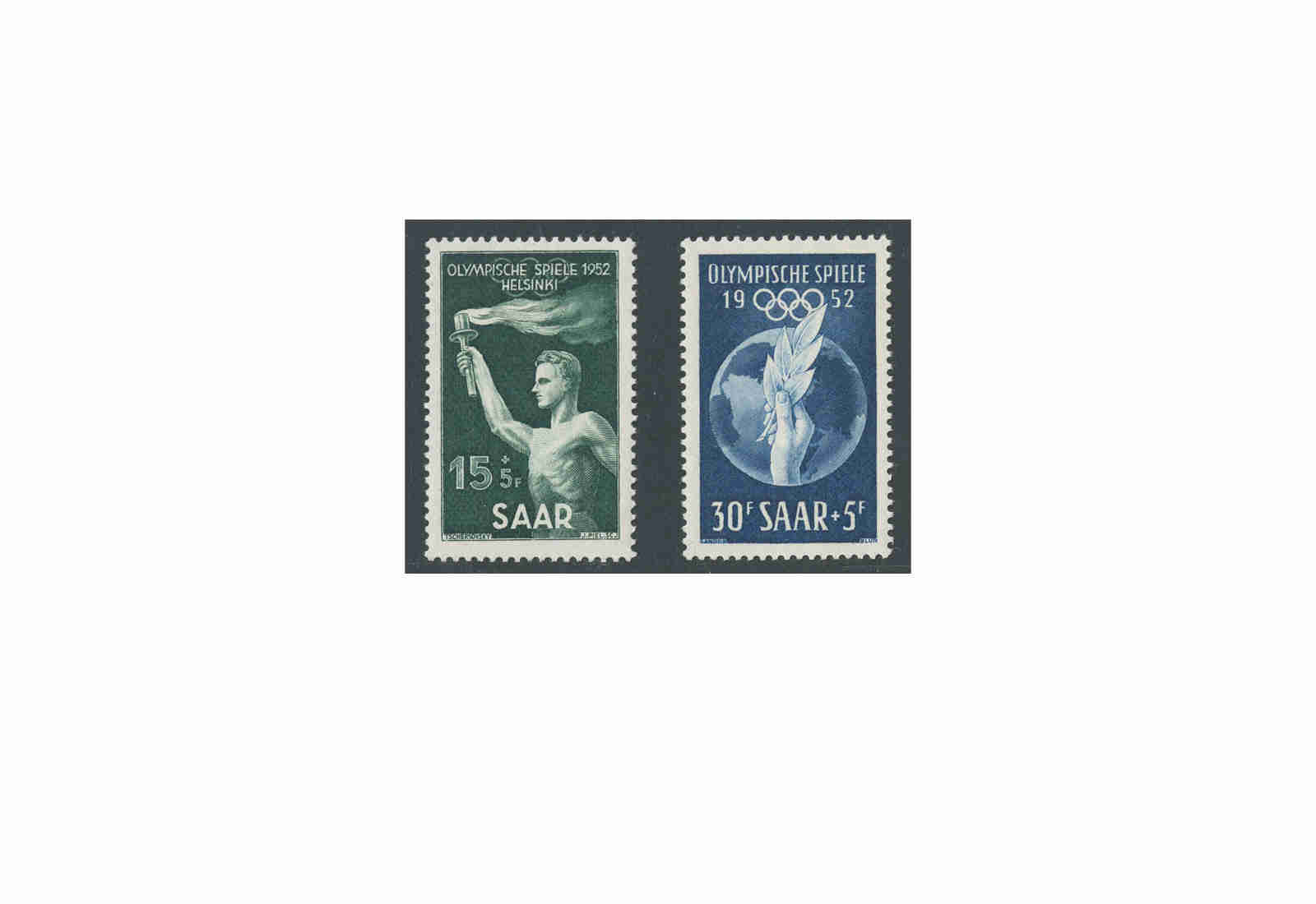 Saar MiNr.: 314-315 gest.