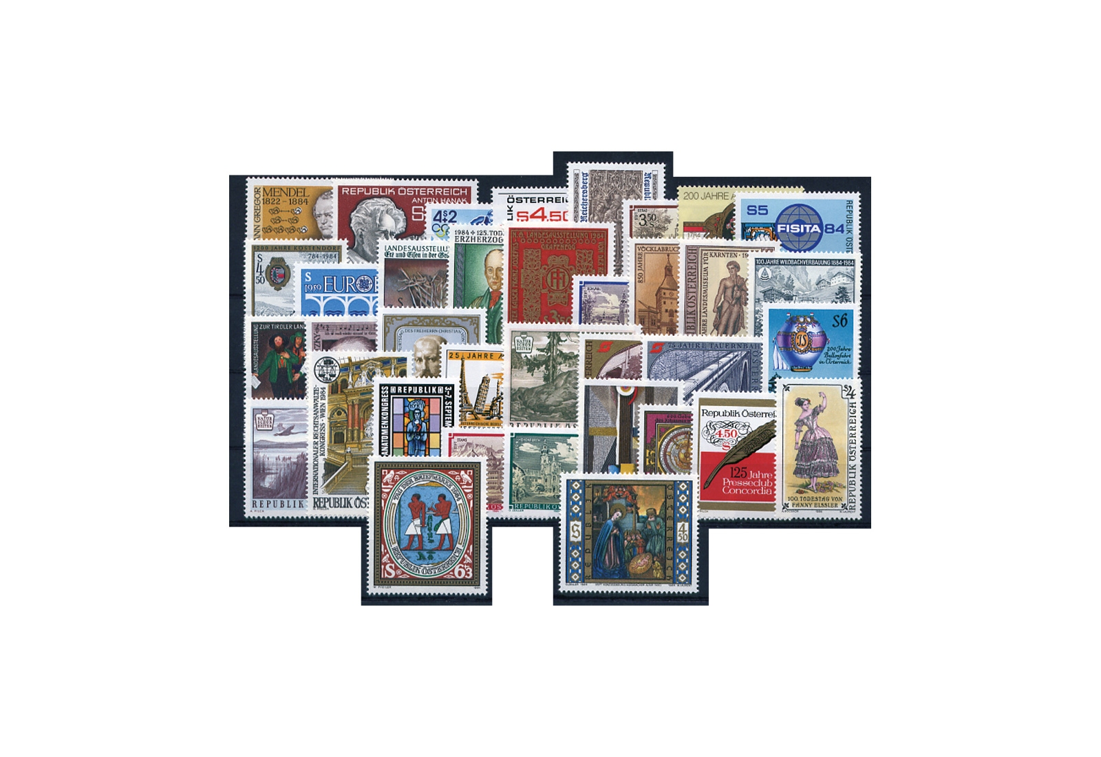 Österreich Jahrgang 1984 postfrisch