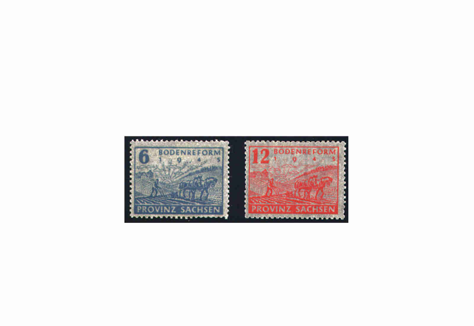 Briefmarken SBZ 1946 Michel-Nr. 90/91 postfrisch