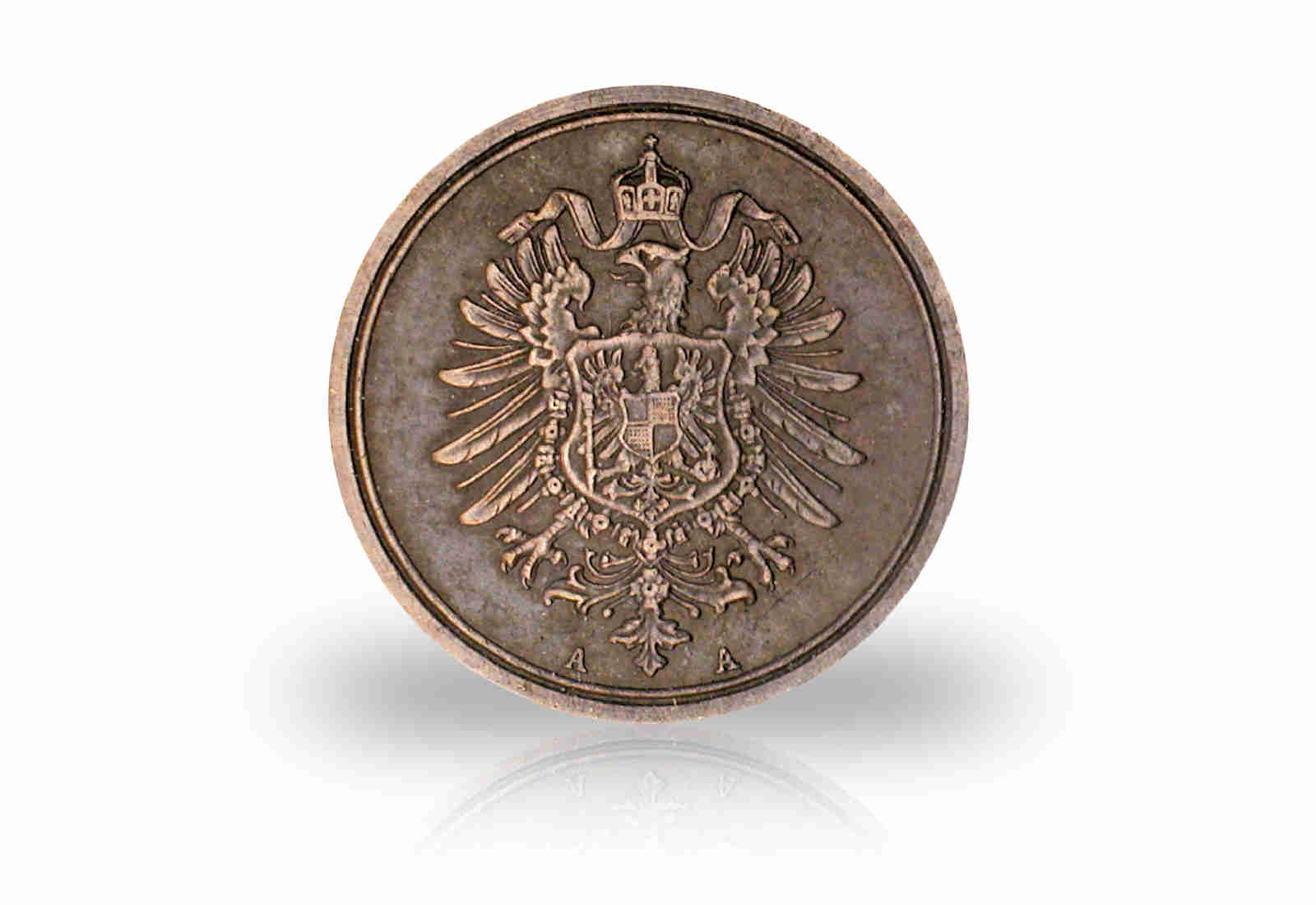 Deutsches Kaiserreich 1 Pfennig 1873-1889 Kleiner Adler