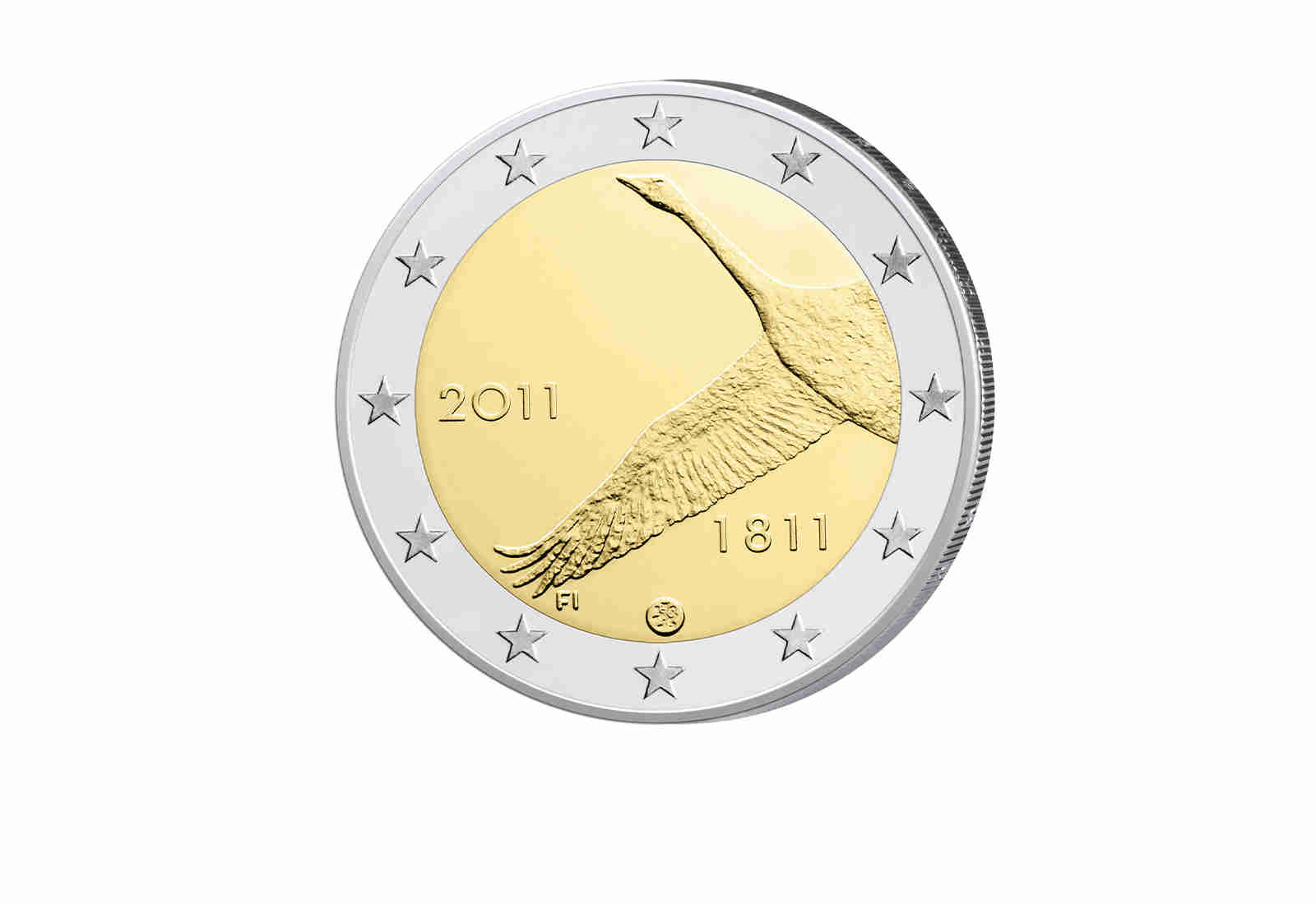 2 Euro 2011 Finnland 200 Jahre Finnische Nationalbank