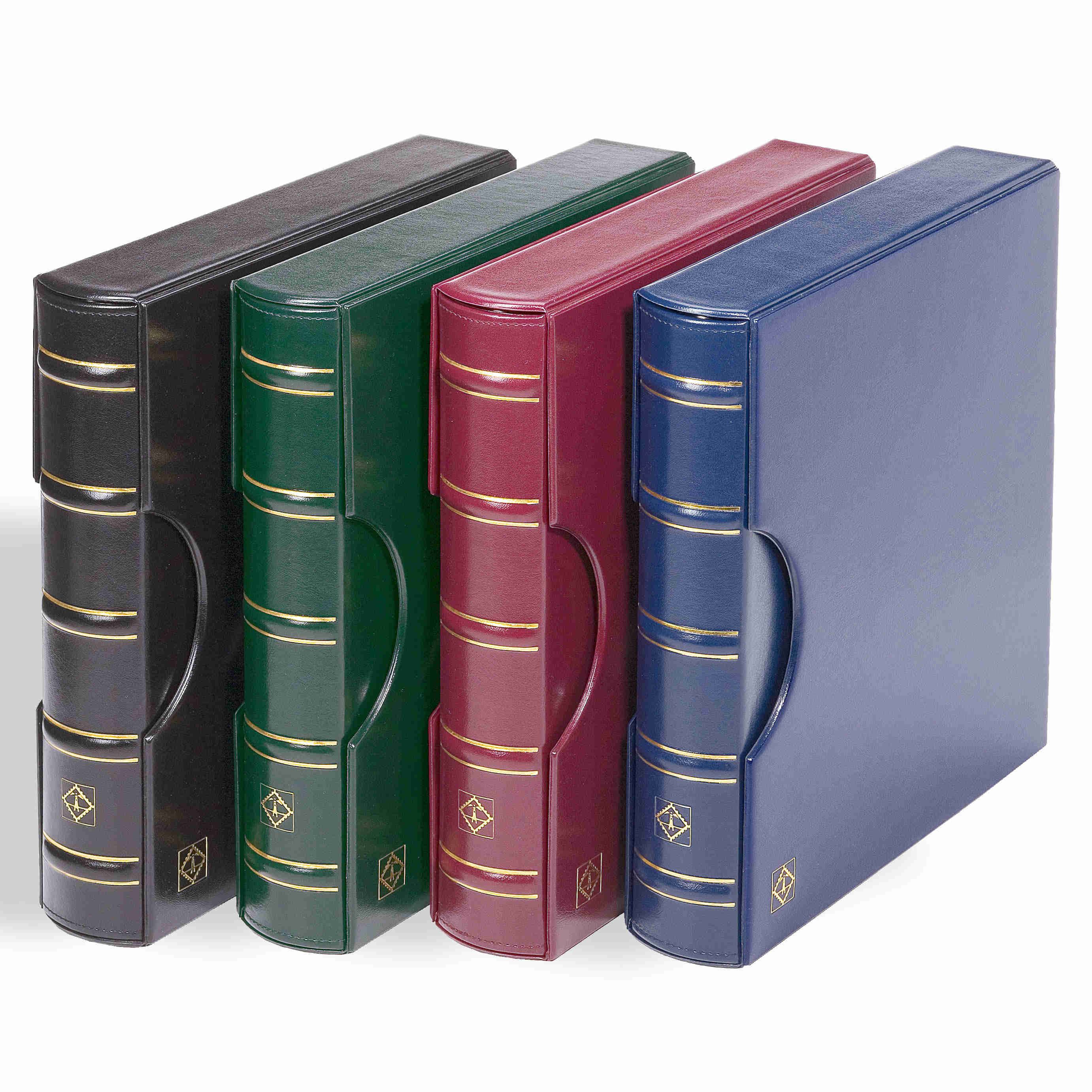 Ringbinder "Excellent DE", inkl. Schutzkassette (schwarz)