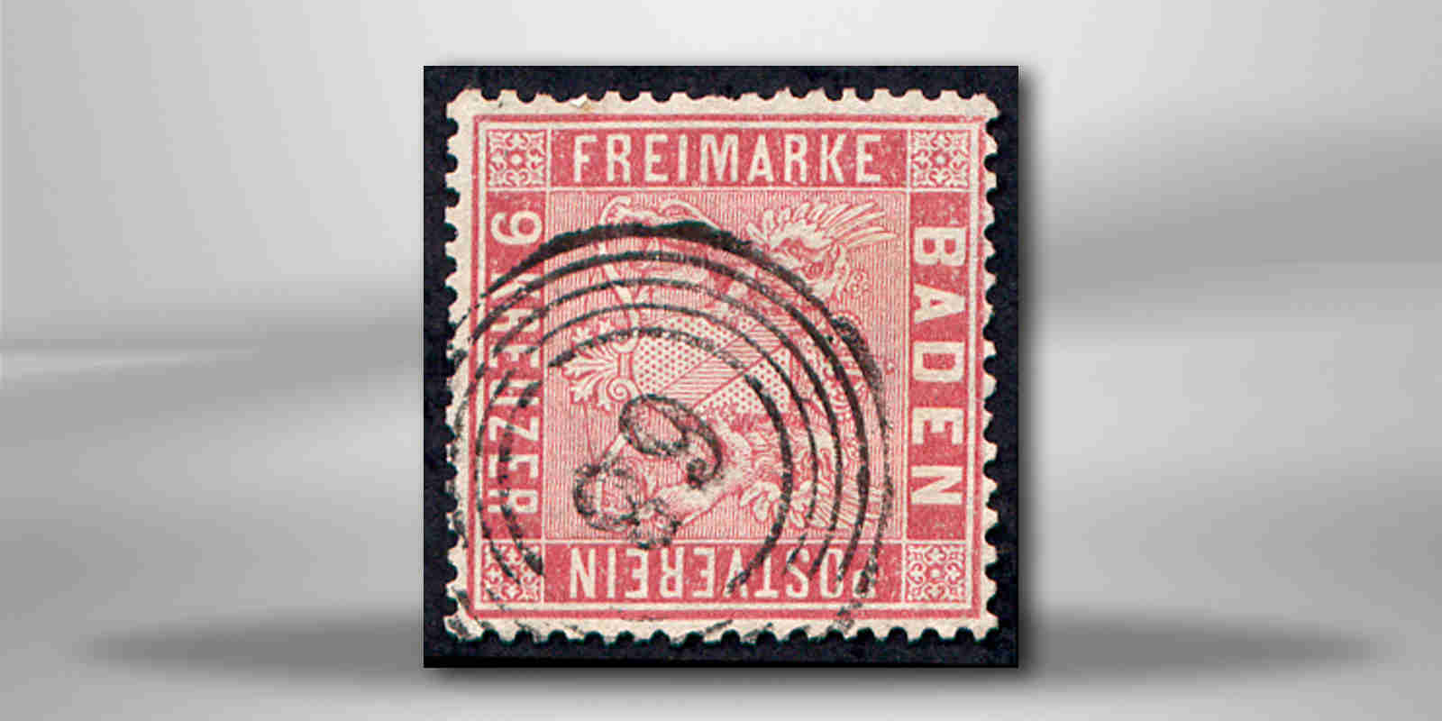 Briefmarke Altdeutschland Baden Freimarke 1861 Michel-Nr. 12 gestempelt