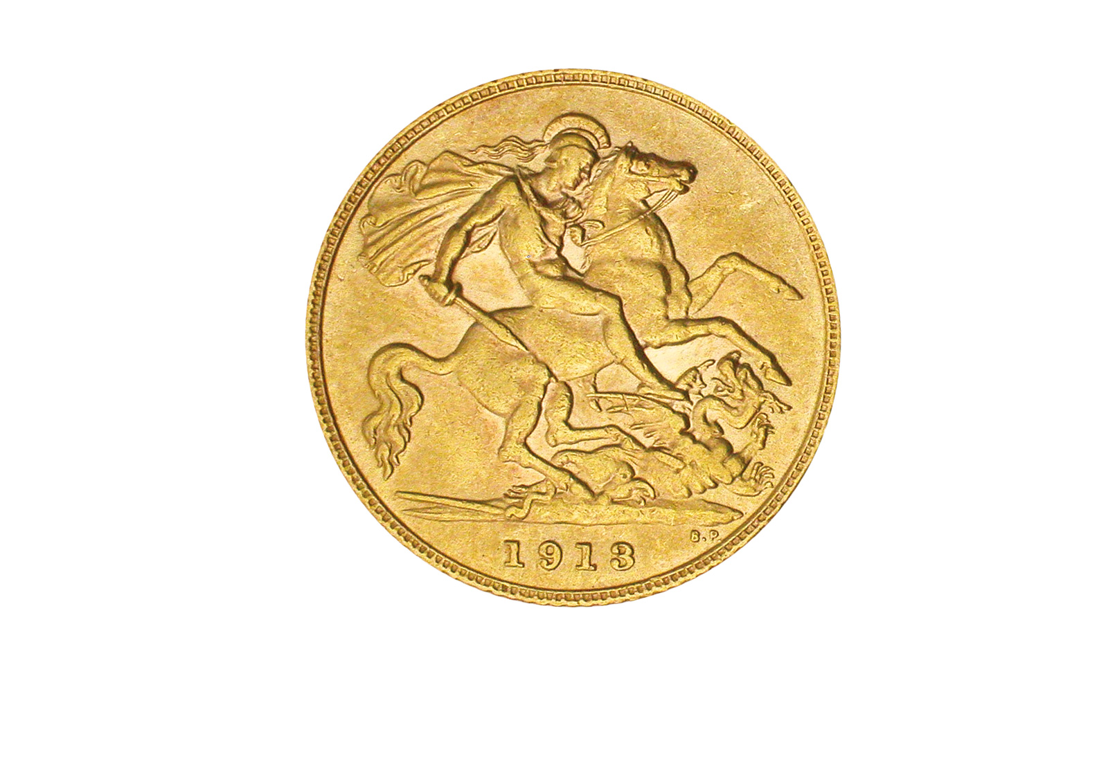 Goldmünze 1 Sovereign George V 1910-1936 Großbritannien